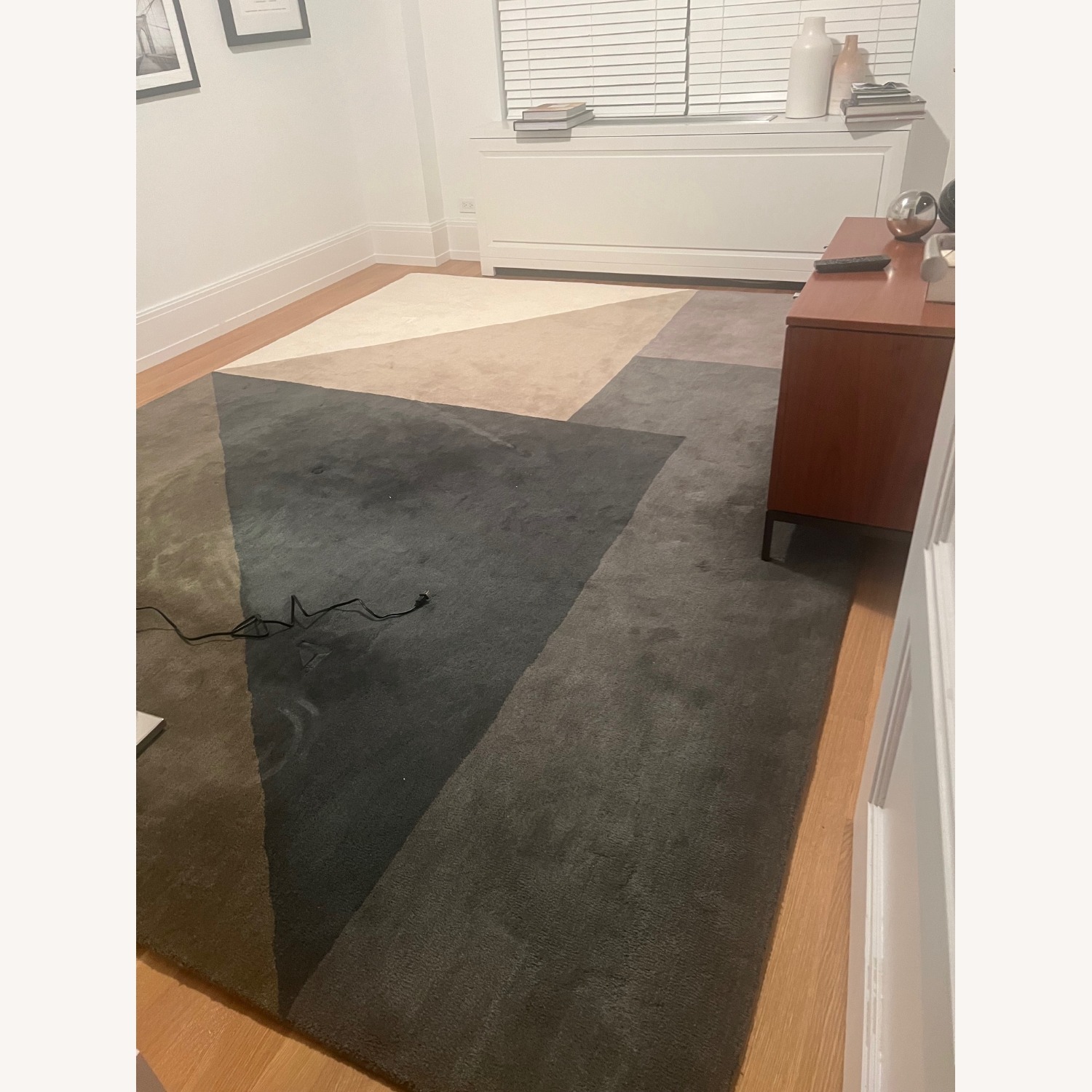 Design Within Reach Arguto Rug in Ocean 9 ft X 12 ft - image-3