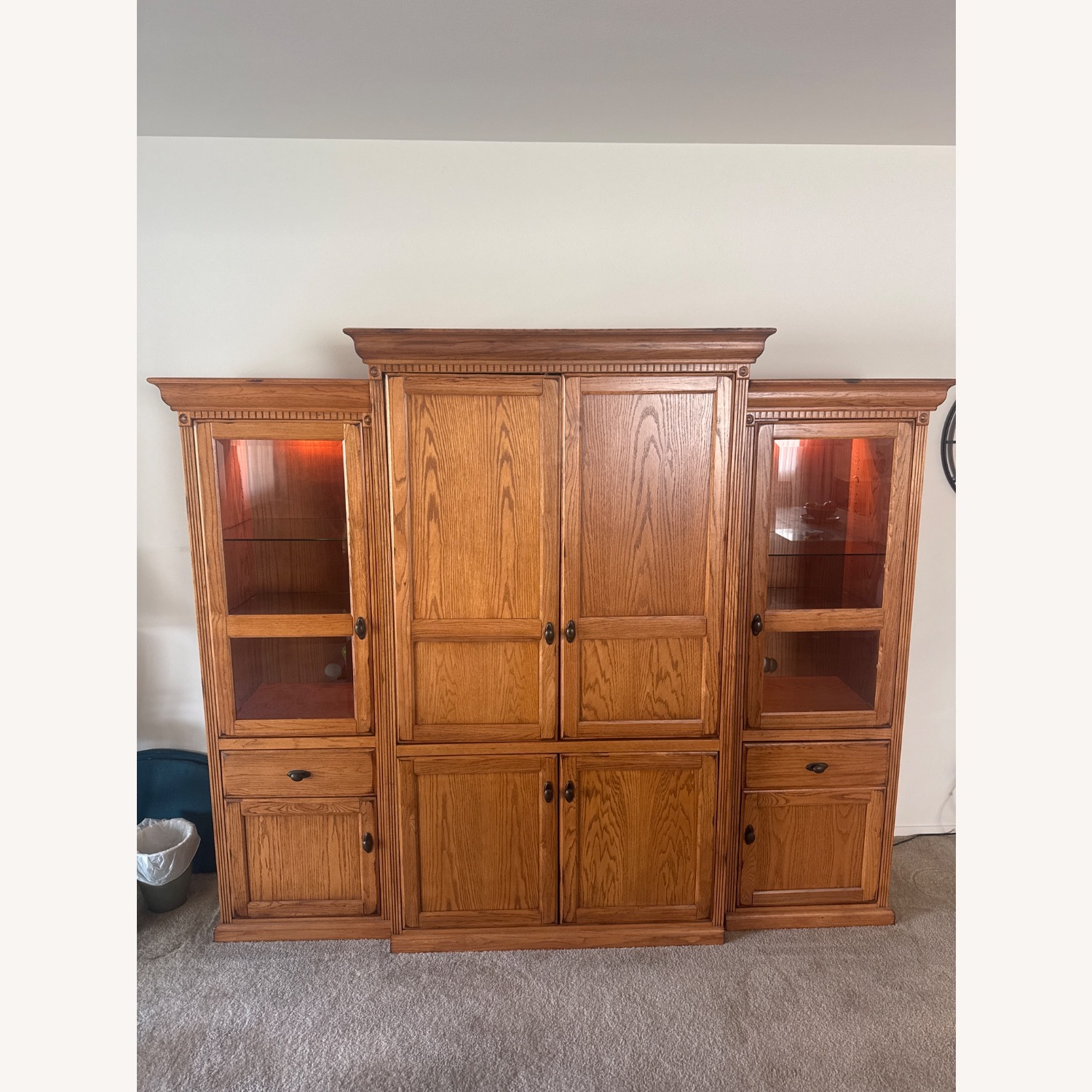 Kathy Ireland Entertainment Center - image-1