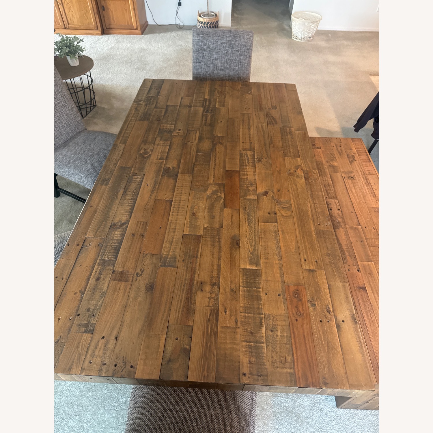 Ashley Furniture Wooden Dining Table with 4 Chairs and Bench  - image-3