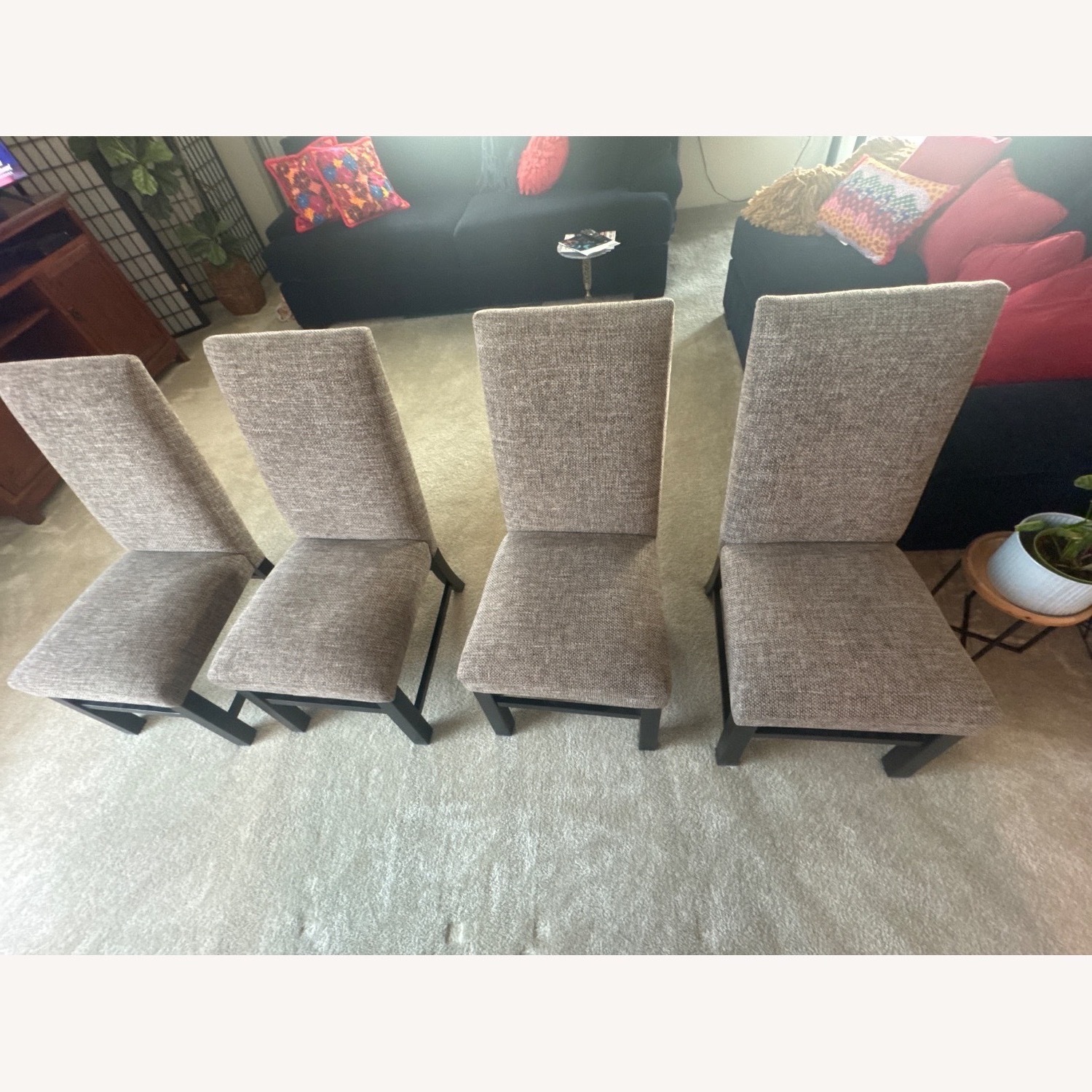 Ashley Furniture Wooden Dining Table with 4 Chairs and Bench  - image-6