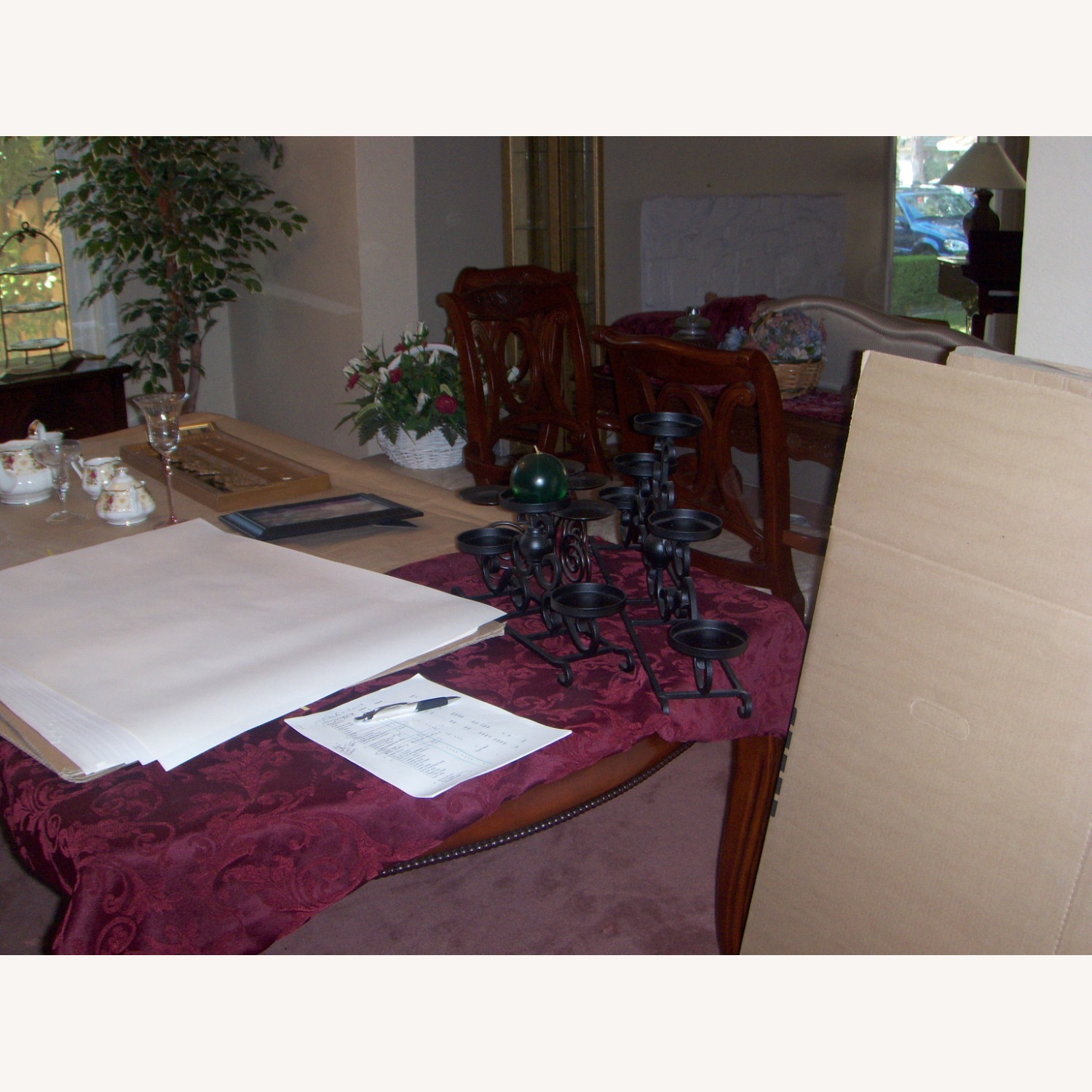 Formal Dining Table and Chair Set - image-4