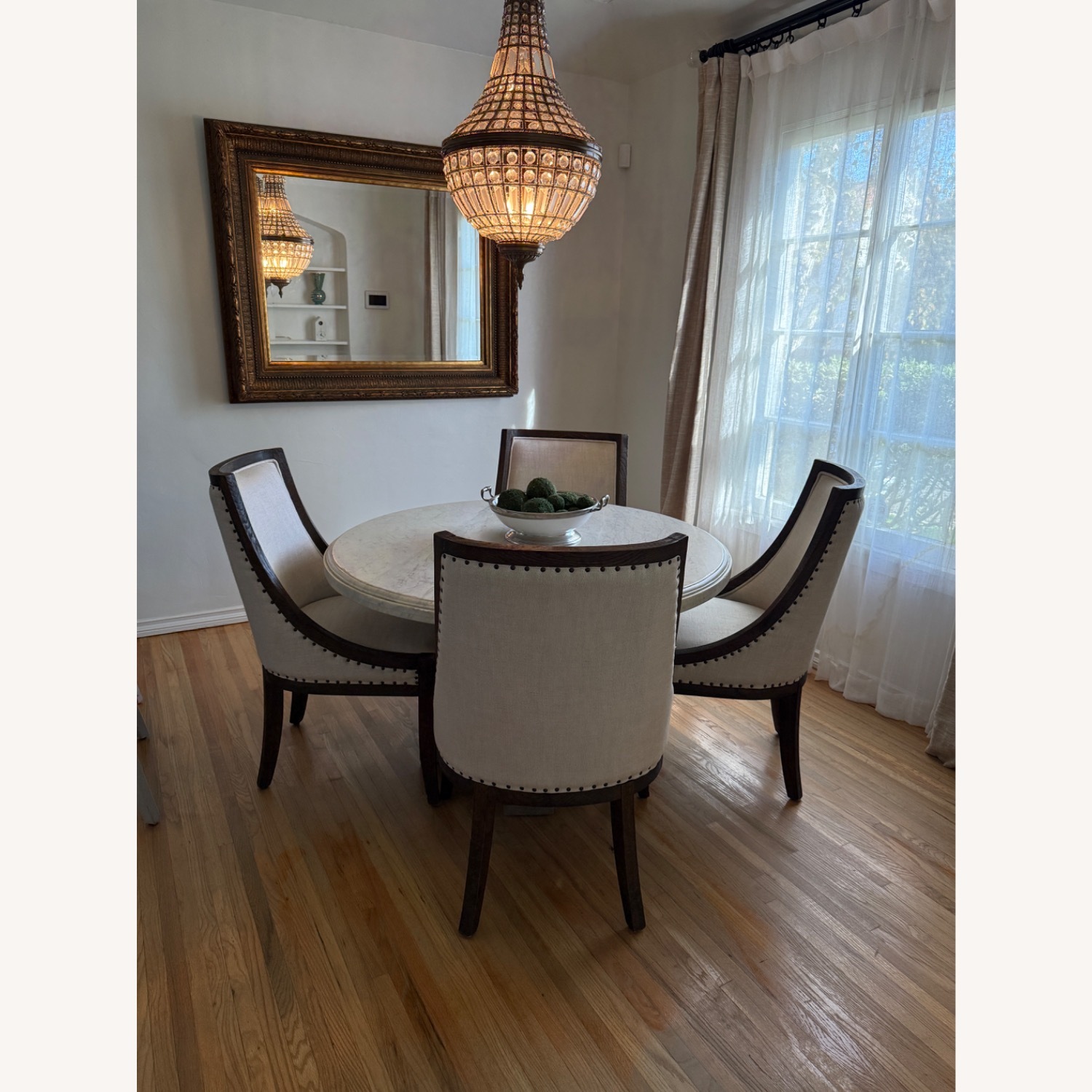 Restoration Hardware 19th C. French Empire Armchair Set - image-1