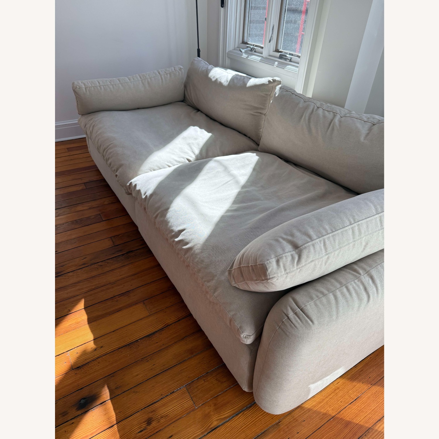 Floyd Sink Down Sectional in Sand - image-5