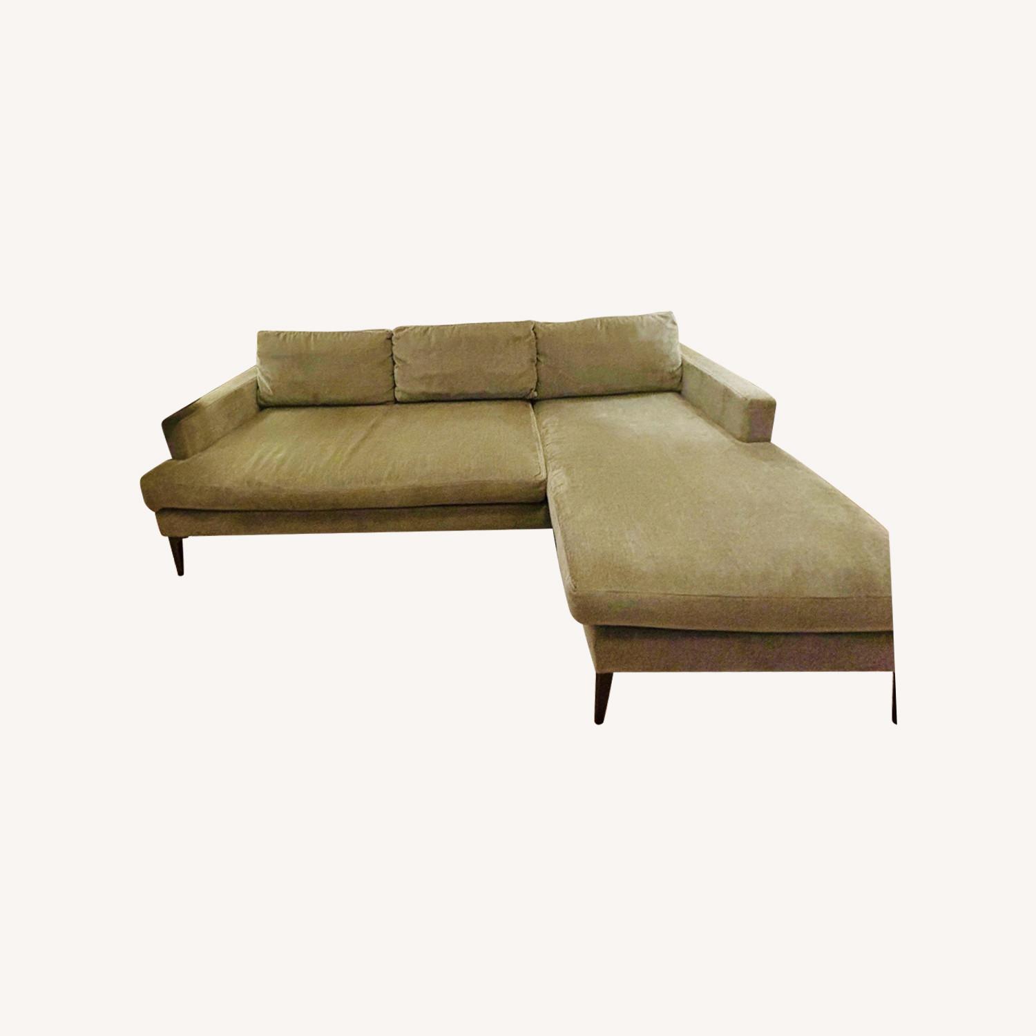 West Elm Andes 2-Piece Reversible Sectional Sofa - image-0