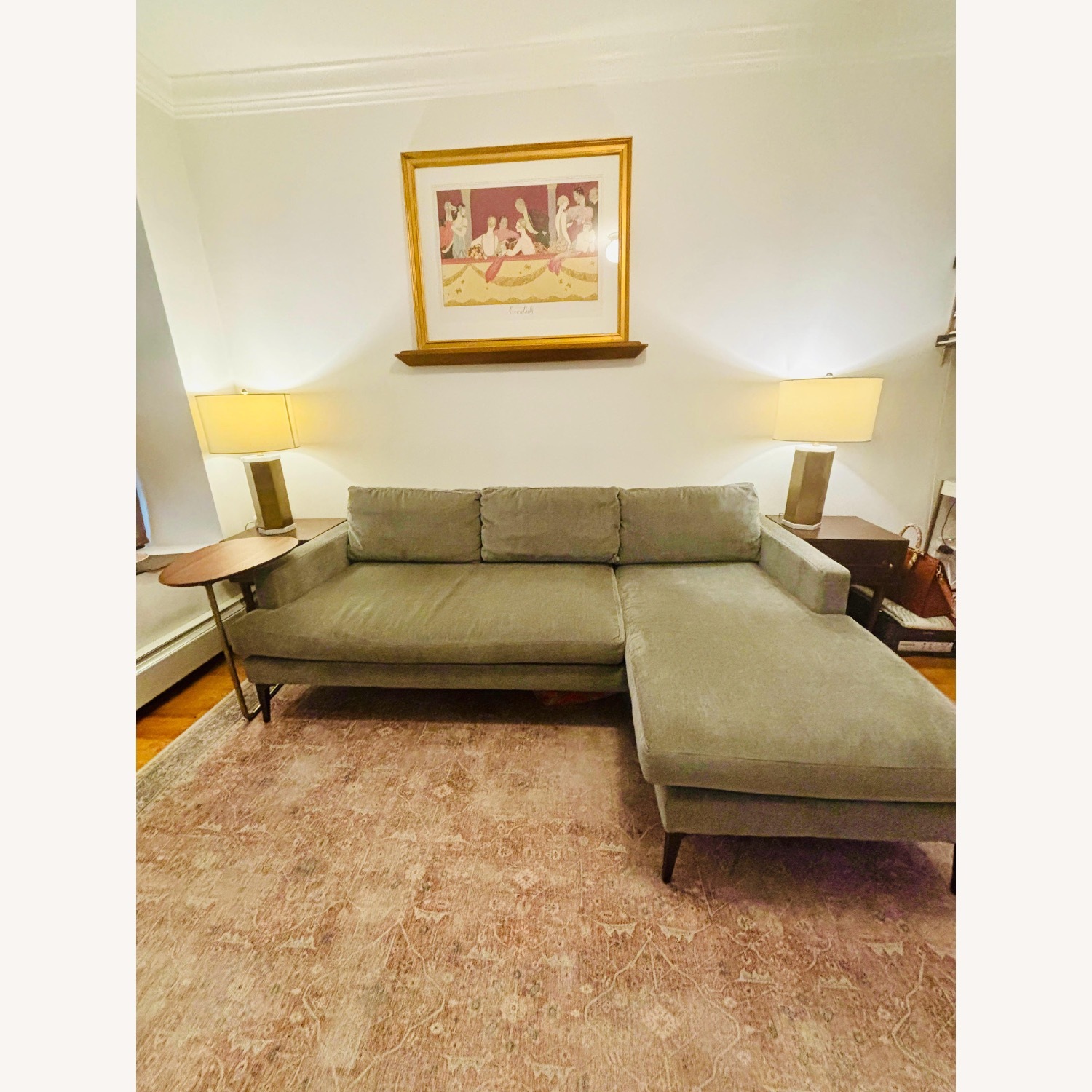 West Elm Andes 2-Piece Reversible Sectional Sofa - image-1