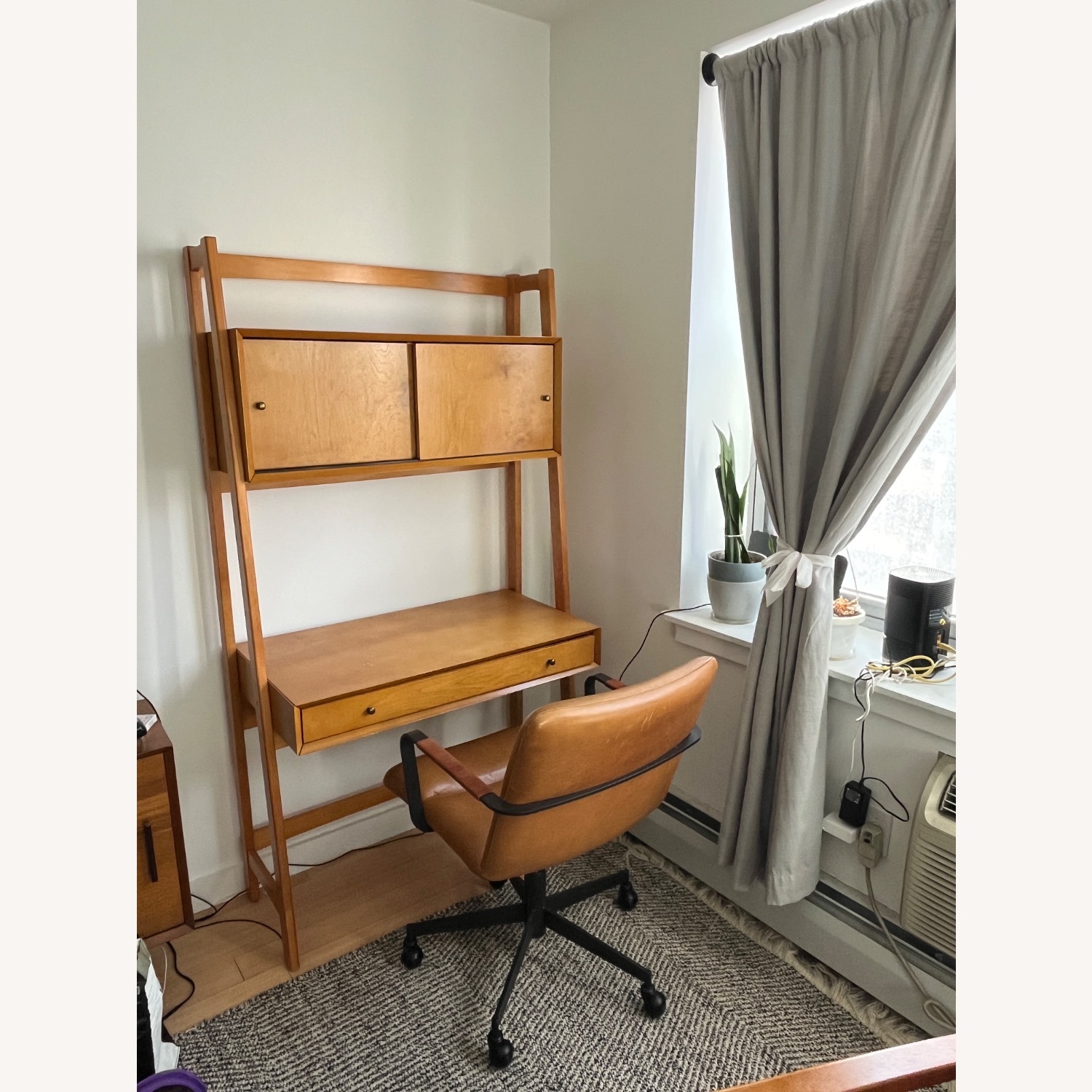 Crosley Furniture Landon Wall Desk - Acorn - image-1