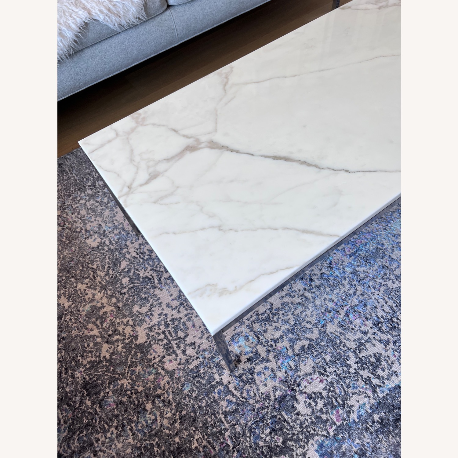 Knoll Calacatta Marble Coffee Table - image-5