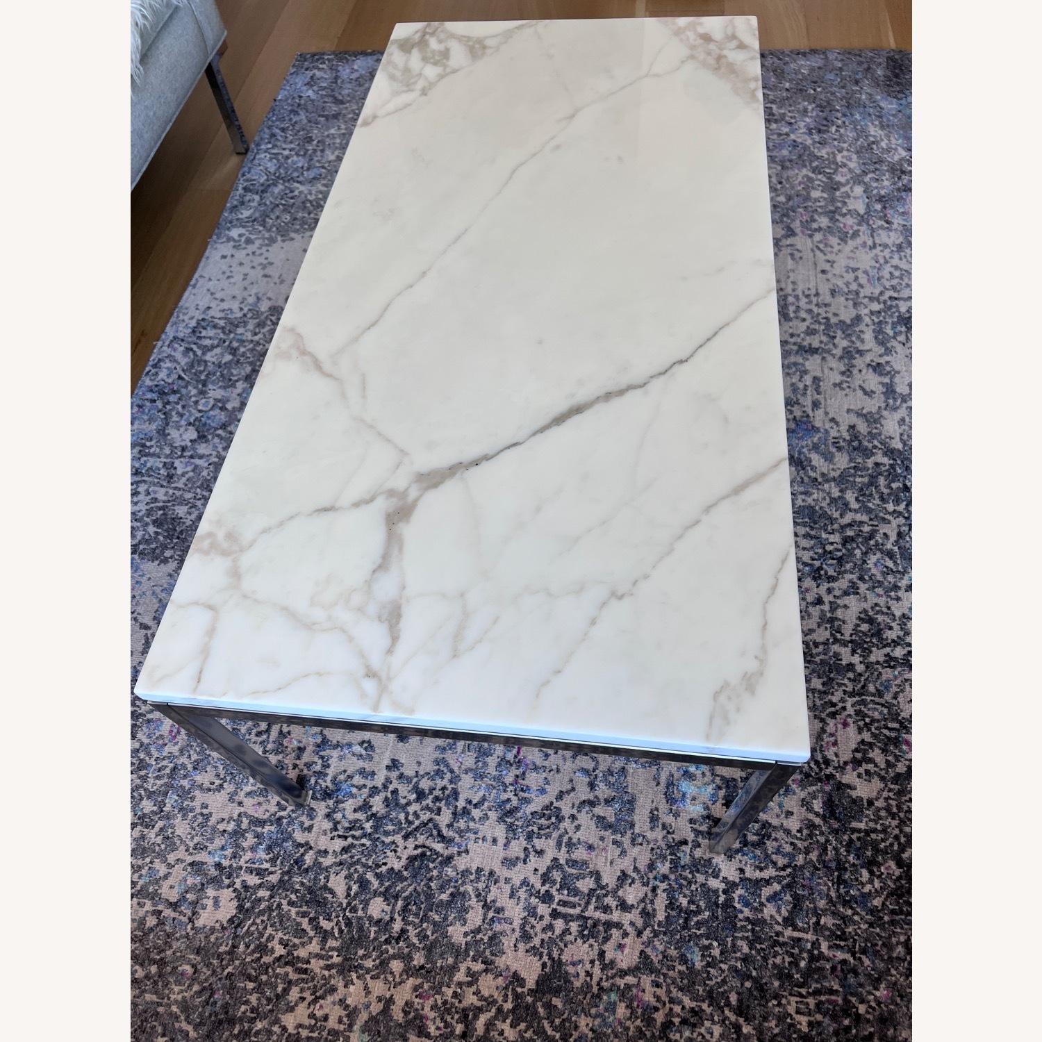 Knoll Calacatta Marble Coffee Table - image-6