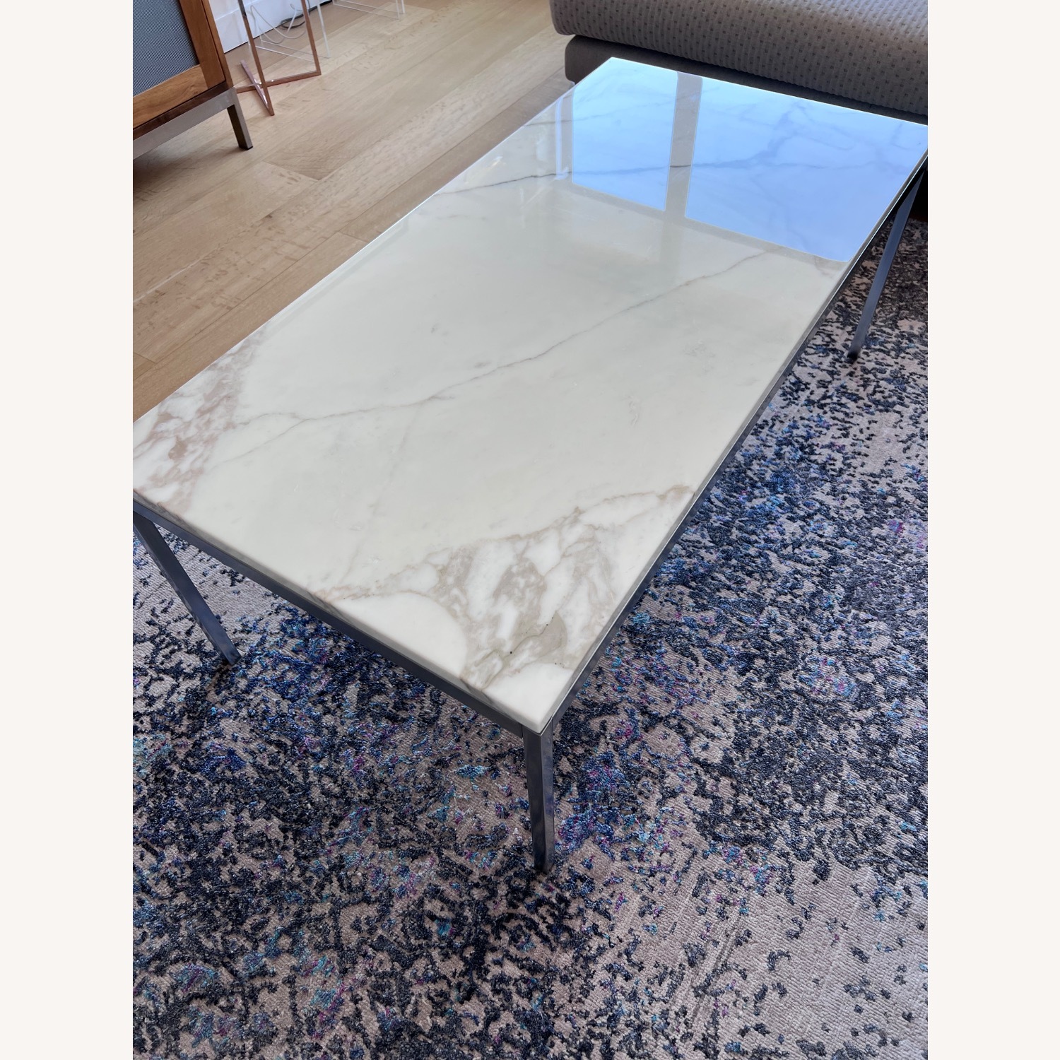 Knoll Calacatta Marble Coffee Table - image-2