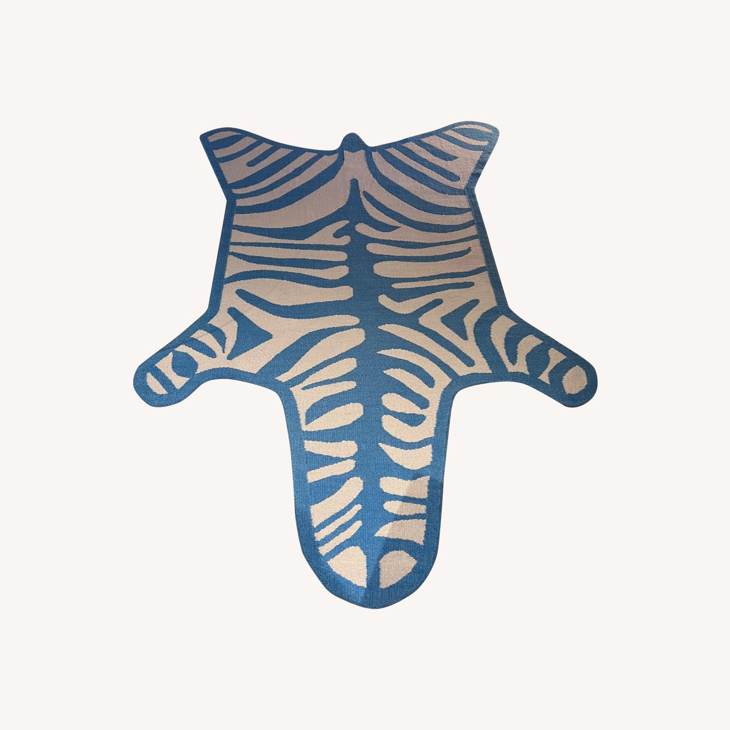 Jonathan Adler Zebra Print Rug - image-10
