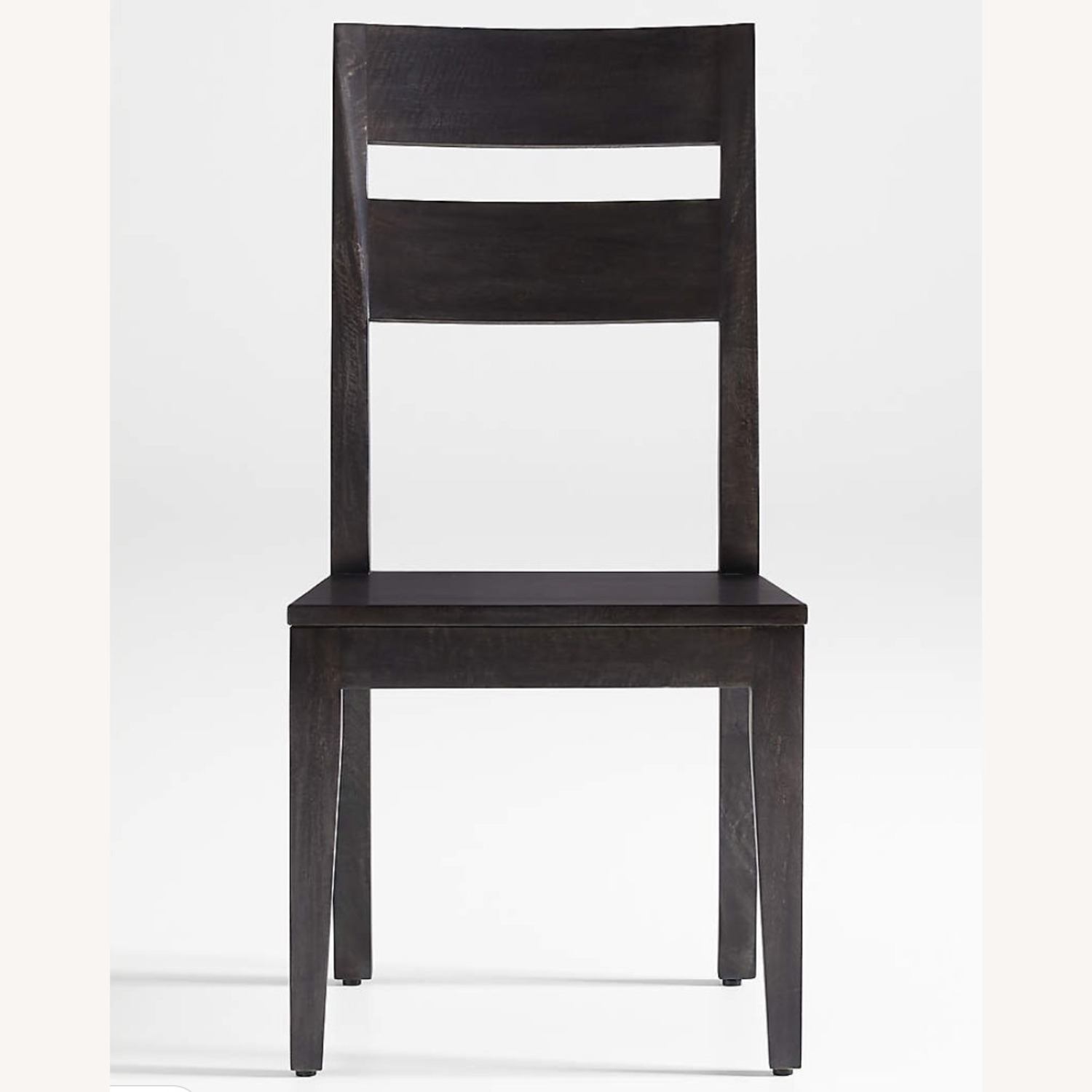 Crate & Barrel Basque Charcoal Dining Chairs, 6 - image-6