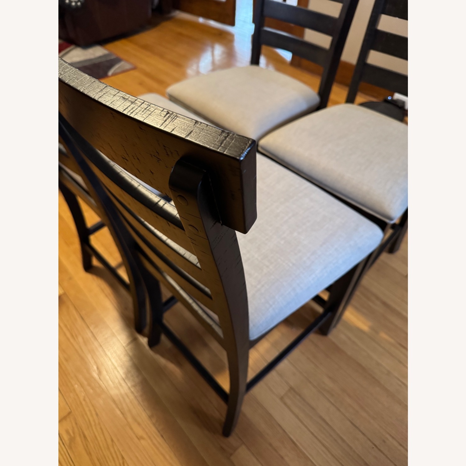 Modern Counter Height Dining Set With Bench - image-6