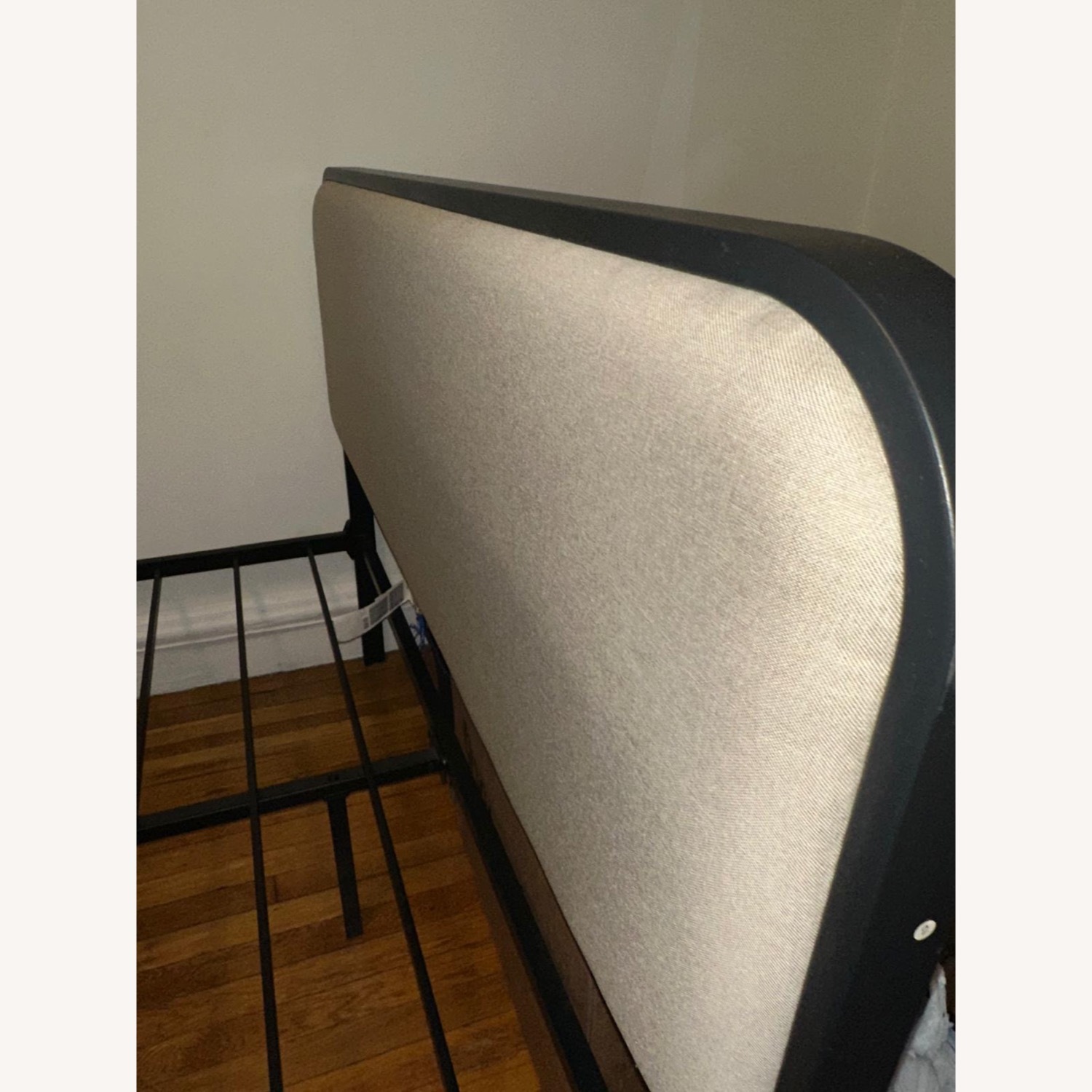 Upholstered Linen Bed Frame  - image-2