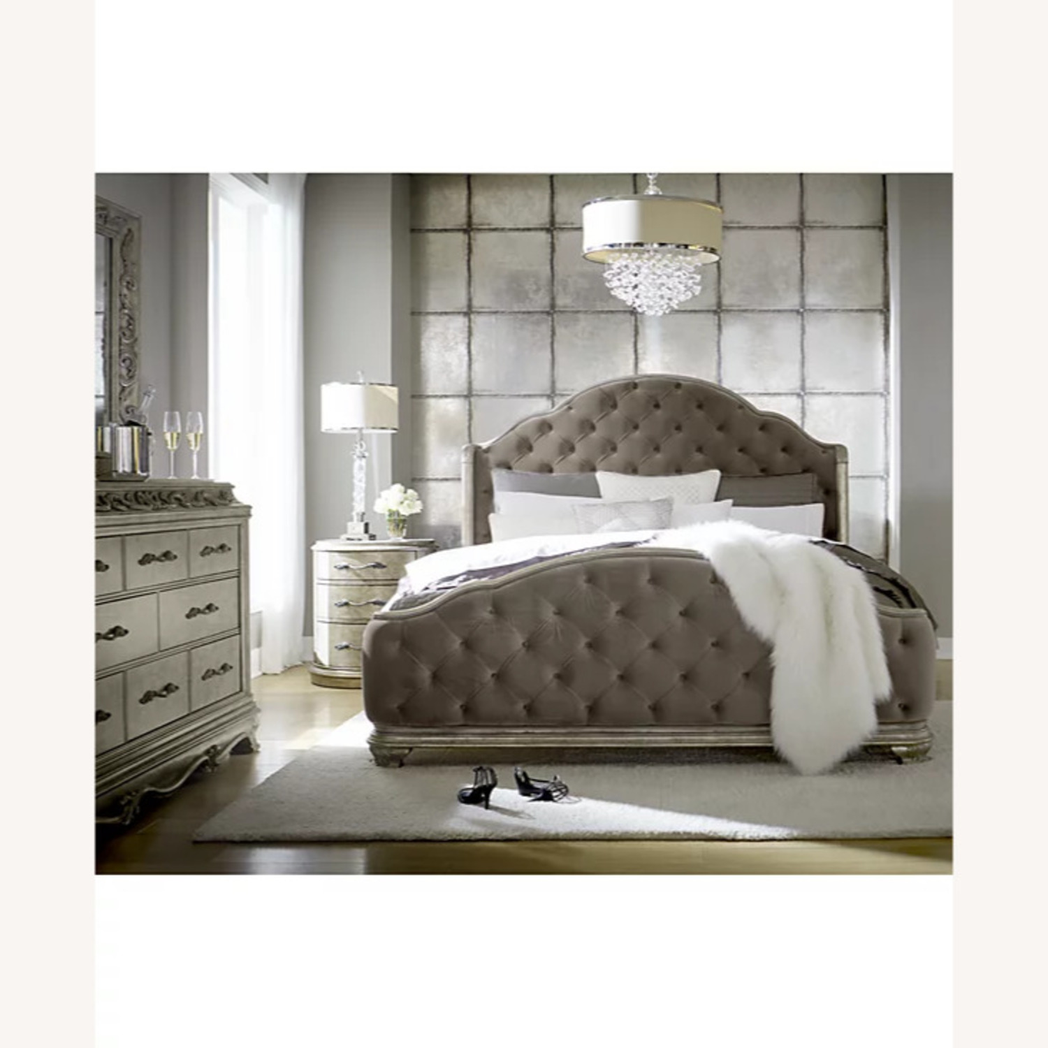 Zarina Bedroom Furniture Queen Bed - image-2