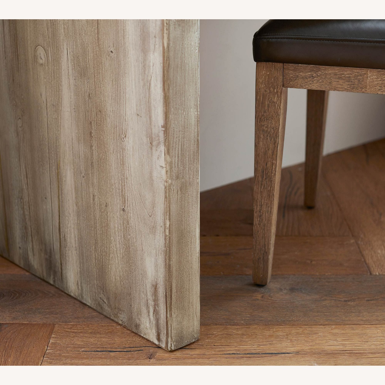 Pottery Barn Pismo Reclaimed Wood Console Desk - image-2