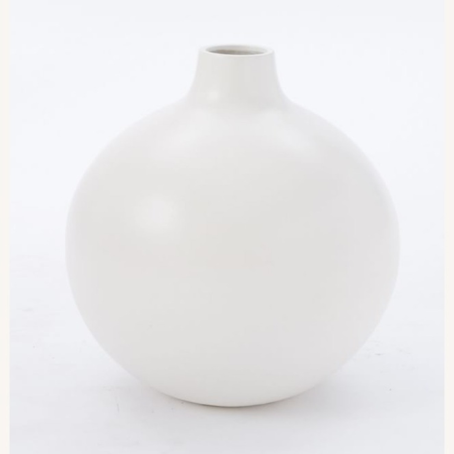 Oversized Pure White Ceramic Ball - image-2