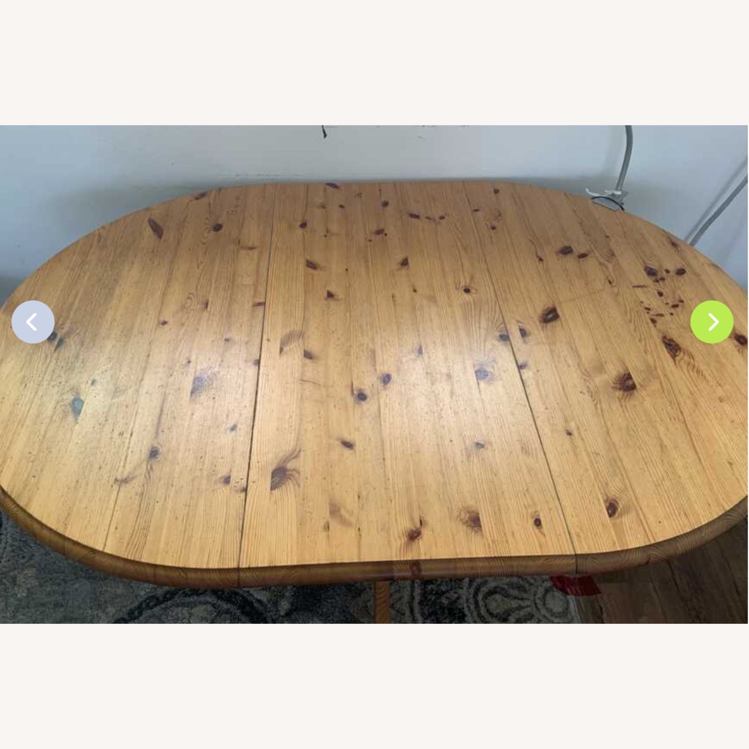 IKEA Solid Pine Wood Dining Room Table  - image-7