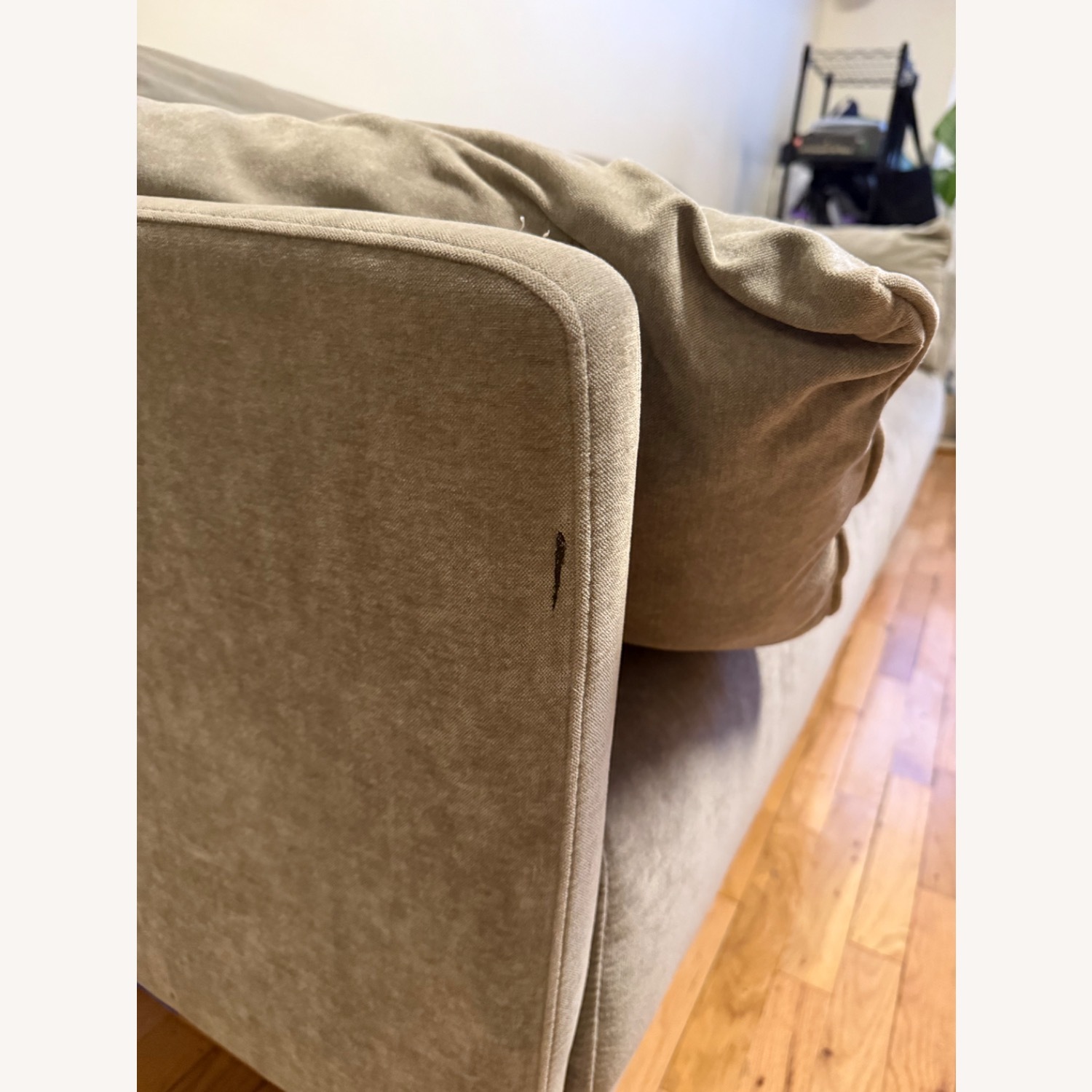 West Elm Elia  Gray Sofa - image-4