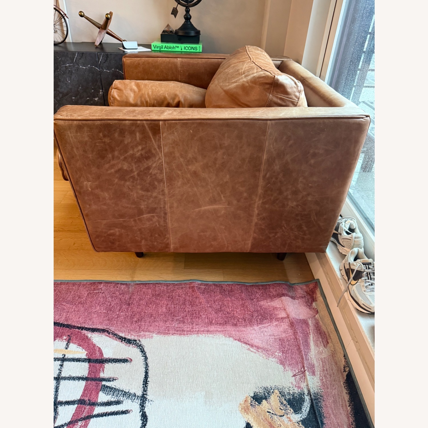 Joybird Eliot Accent Leather Chair  - image-4