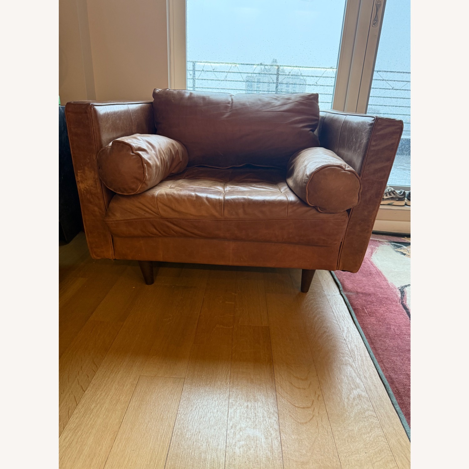 Joybird Eliot Accent Leather Chair  - image-2