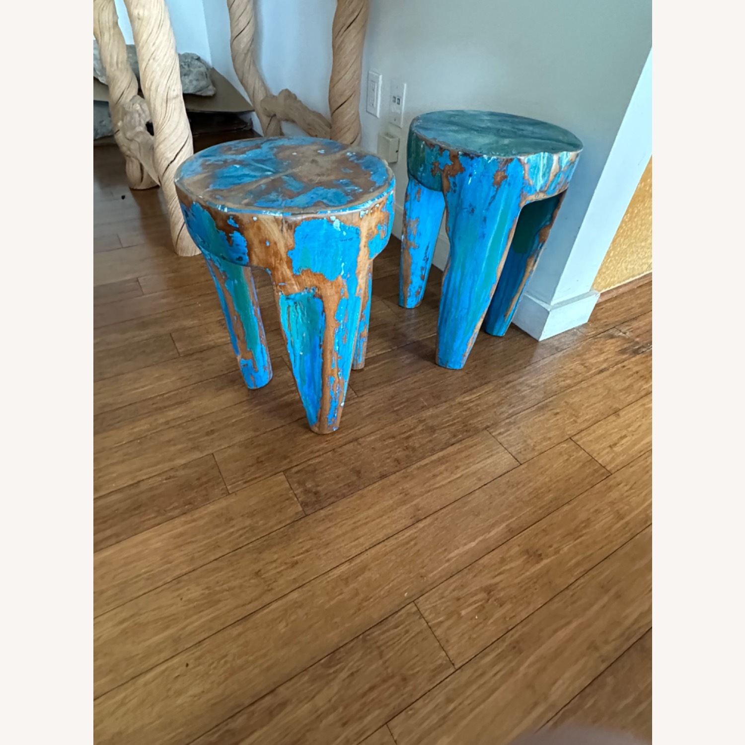 Vintage Indonesian Stools  - image-2