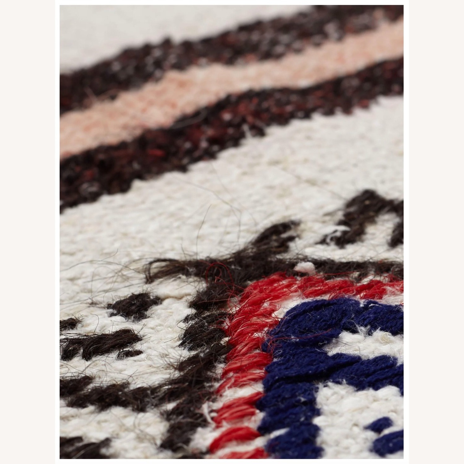 Vintage Turkish Siirt Kilim Rug 6'5" x 12'10" - image-1