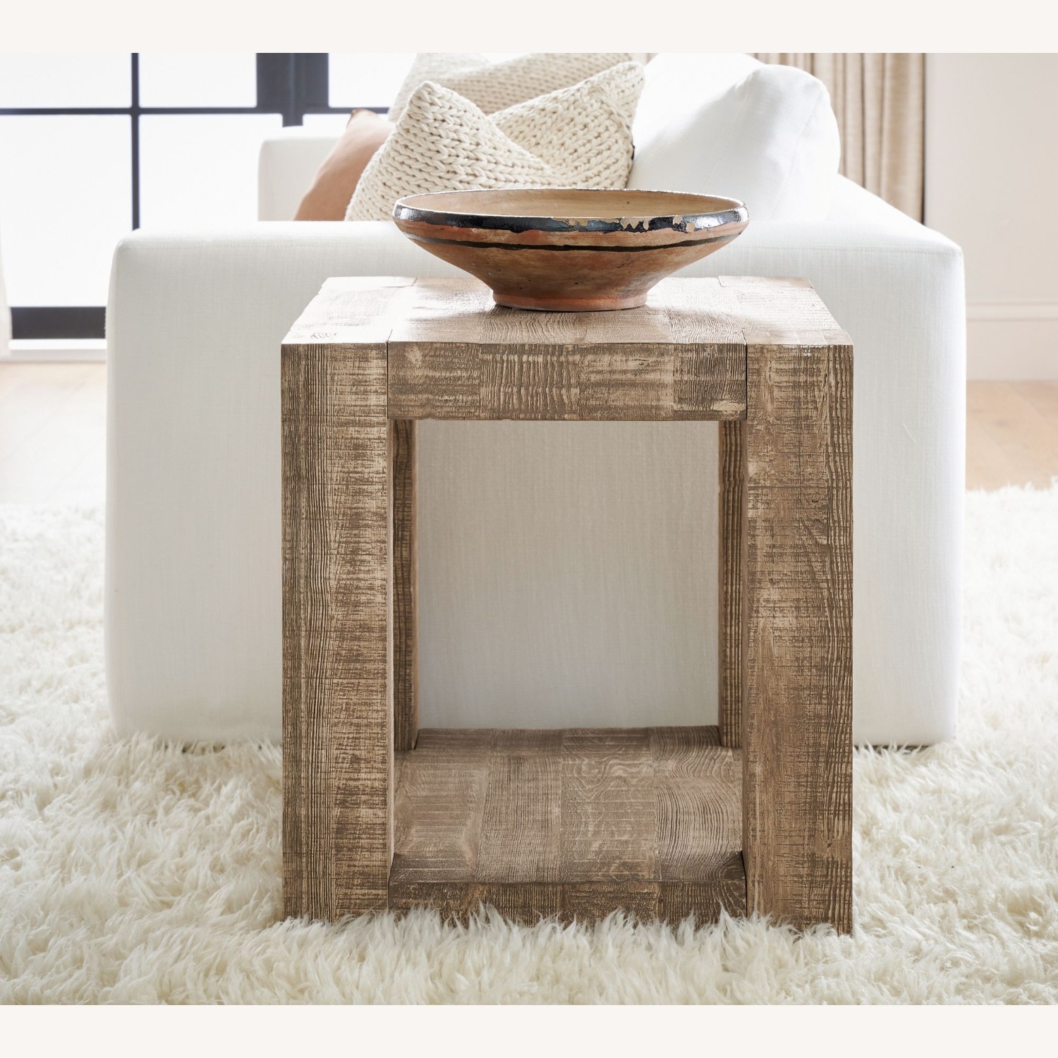 Pottery Barn Rockport Rectangular Reclaimed Wood Table - image-3