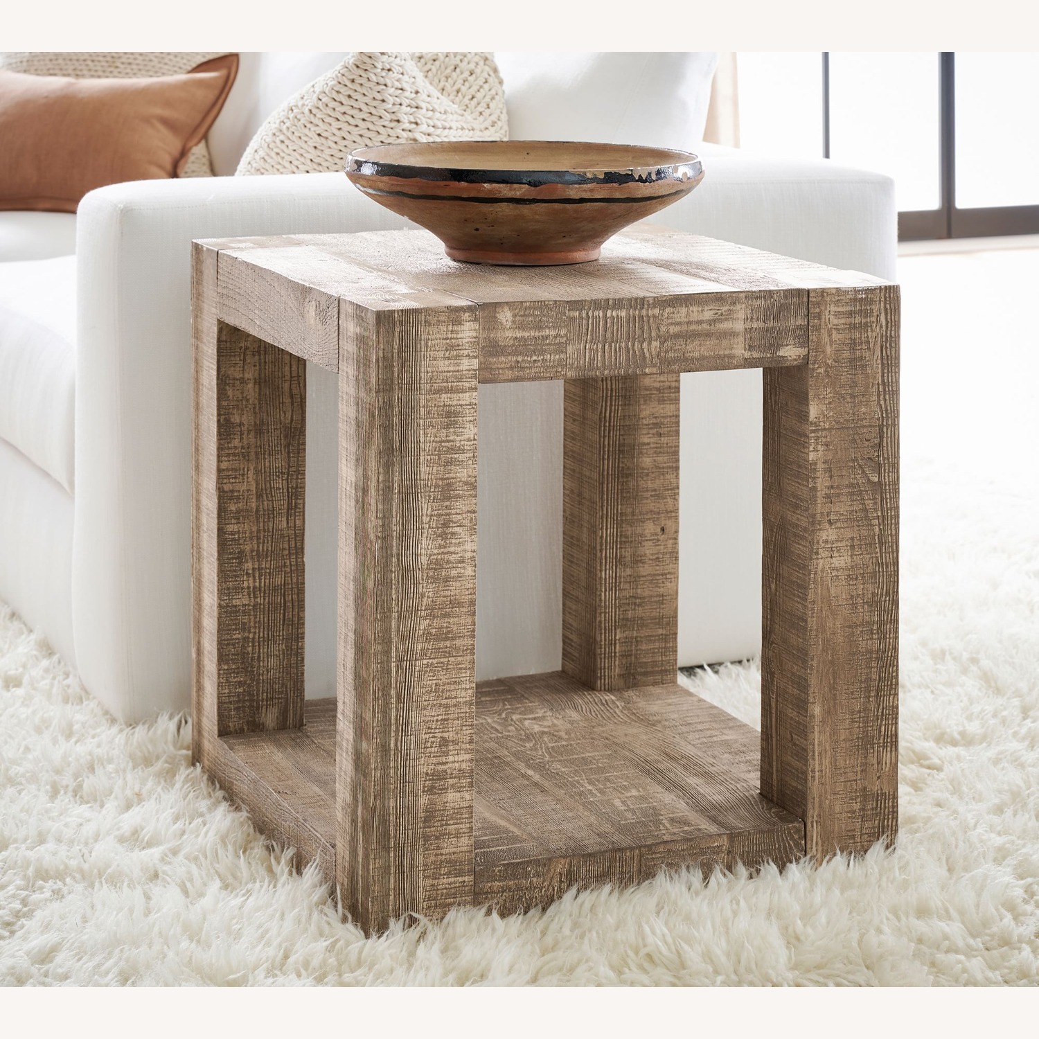 Pottery Barn Rockport Rectangular Reclaimed Wood Table - image-4