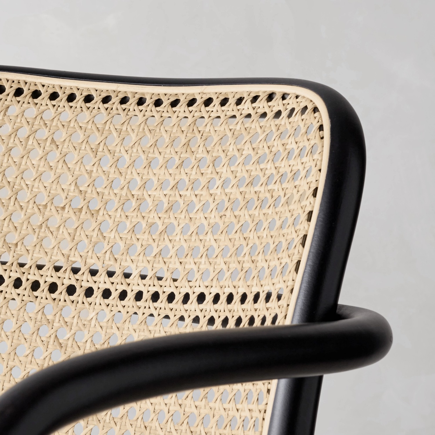 Williams Sonoma Ton 811 Caned Dining Armchair - image-1