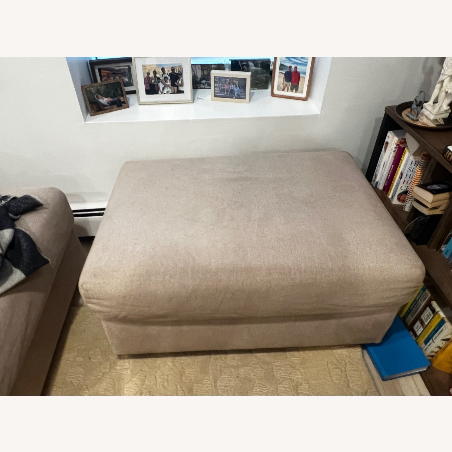 IKEA Finnala Couch and Ottoman - image-4