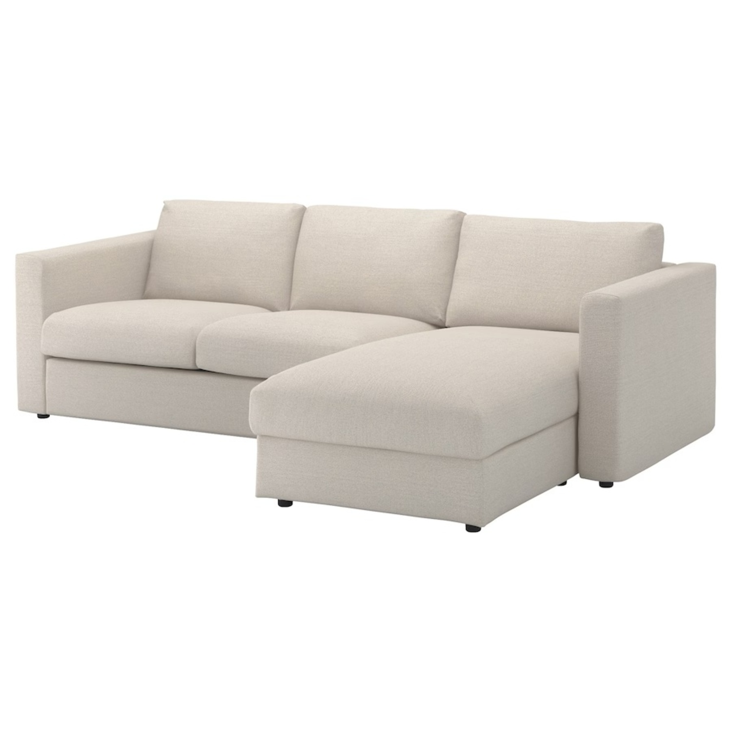 IKEA Finnala Couch and Ottoman - image-0