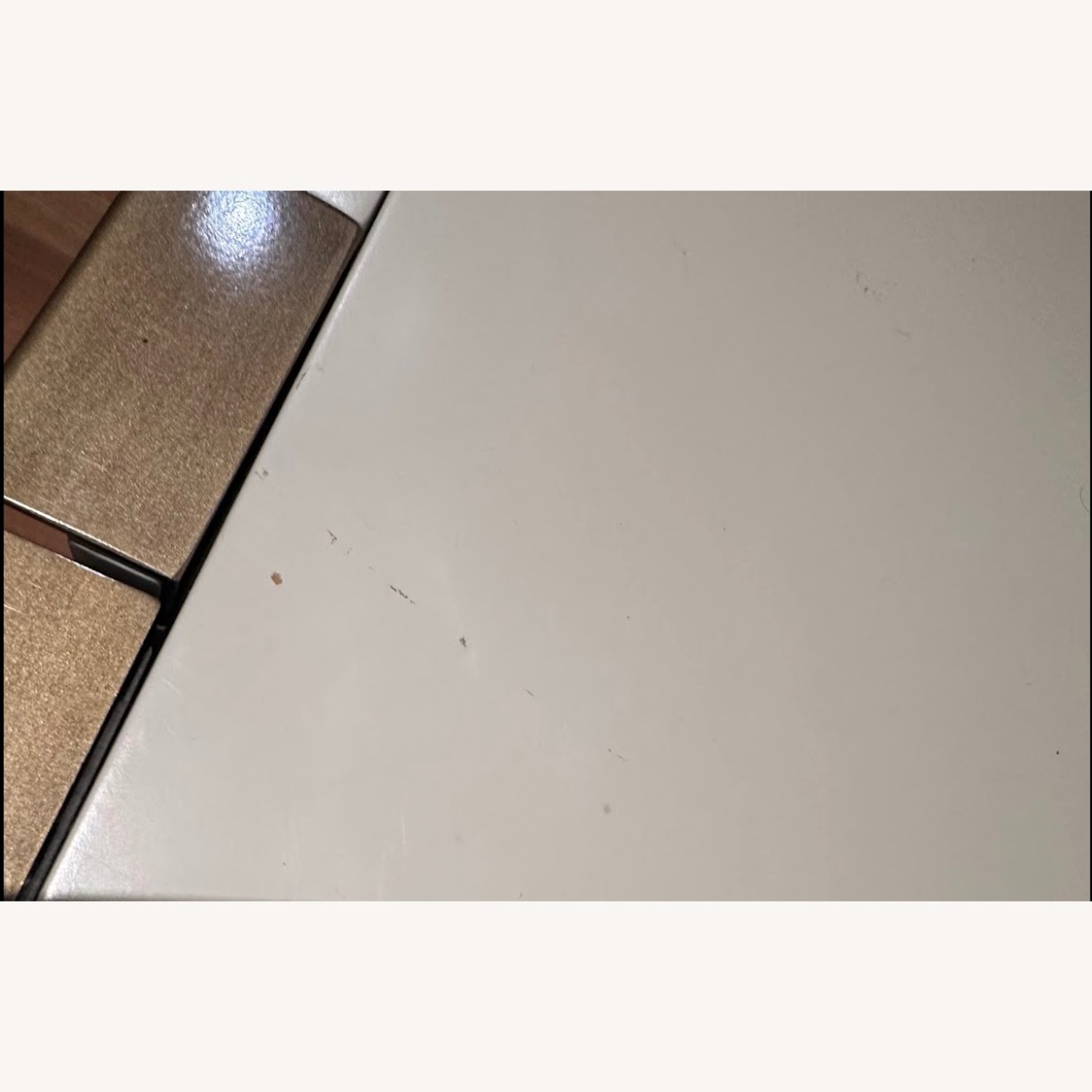 West Elm Audrey Cabinet, Parchment, Lacquer - image-3