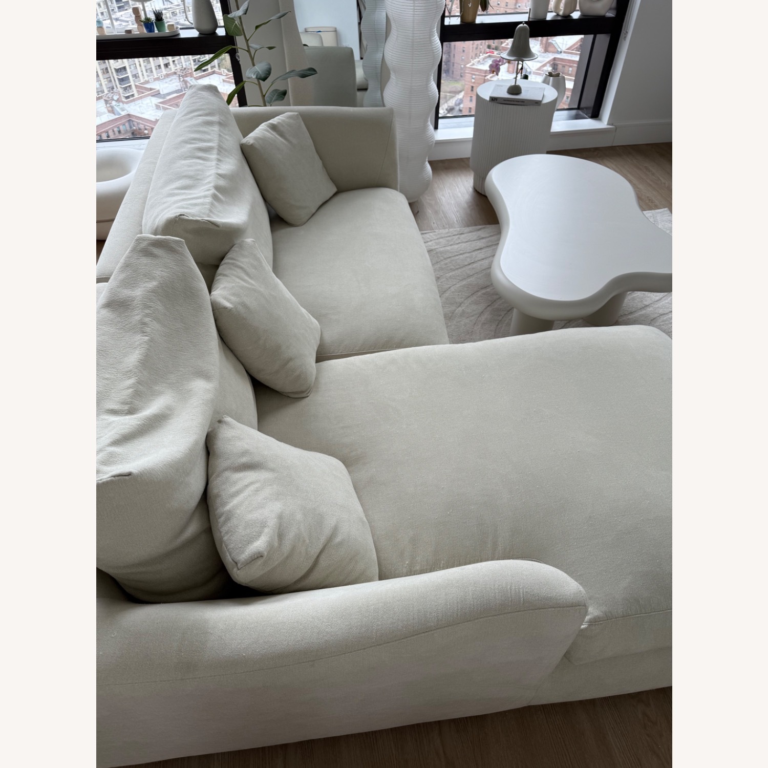 Mario Capasa Beige Sectional Sofa - image-2