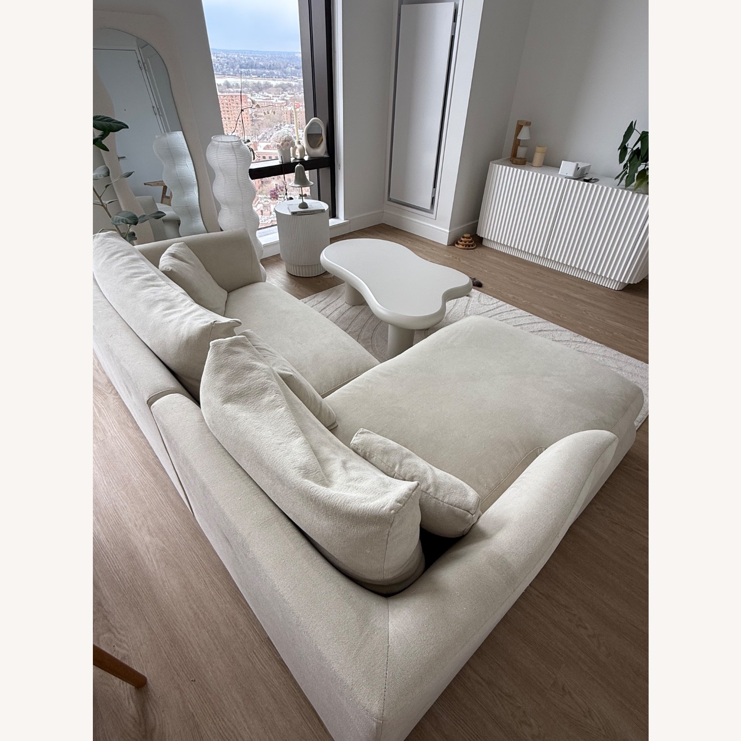 Mario Capasa Beige Sectional Sofa - image-3