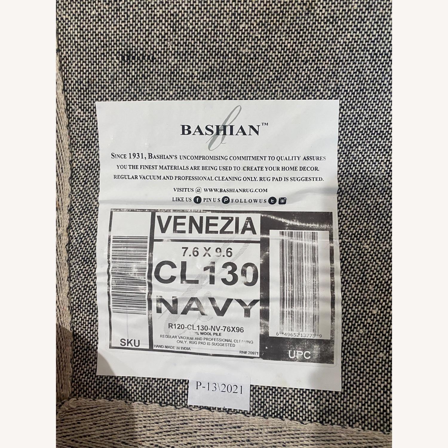 Bashian Wool Rug 7.5X9.5 - image-4
