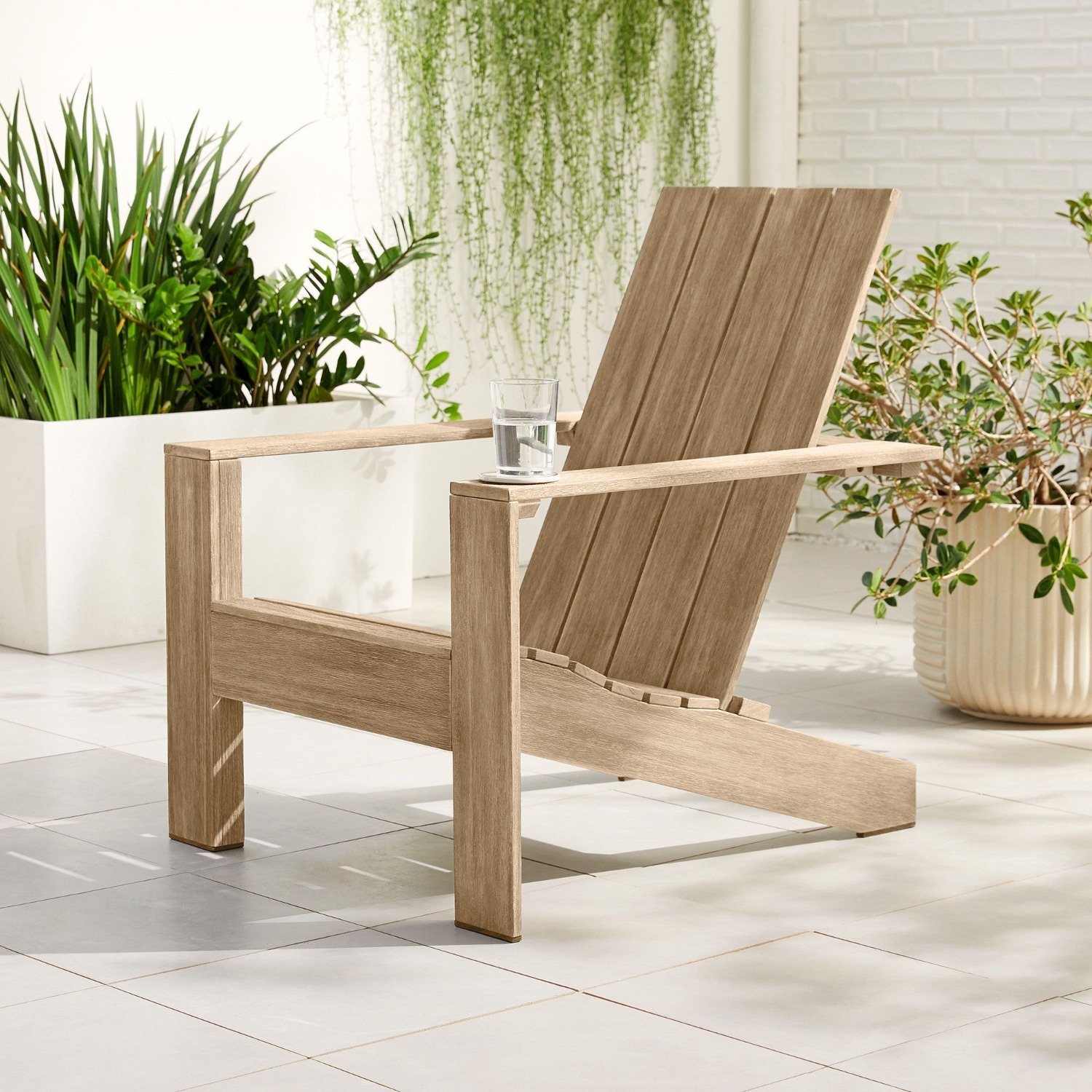 West Elm Portside Outdoor Adirondack Chair - image-3