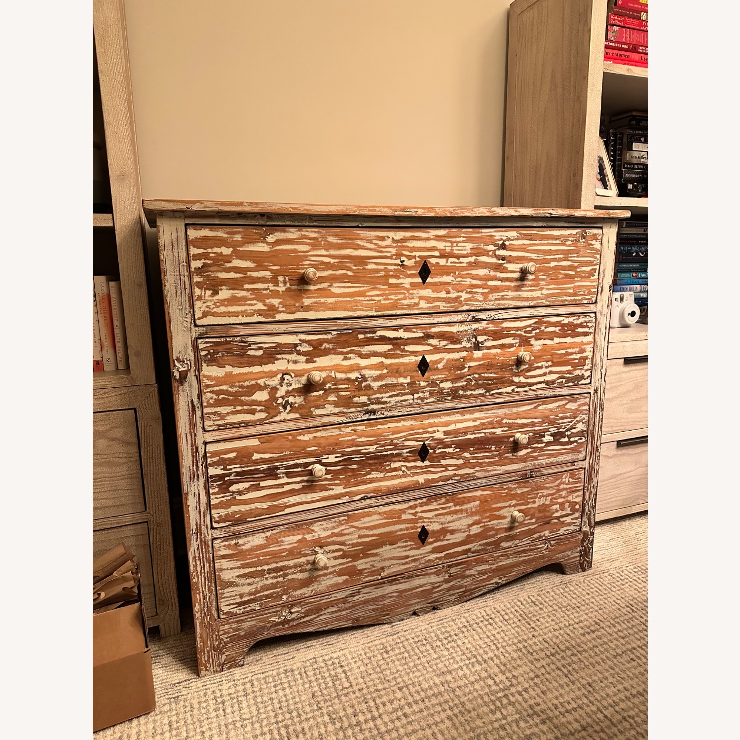 Dovetail Furniture Distressed Dresser - image-1