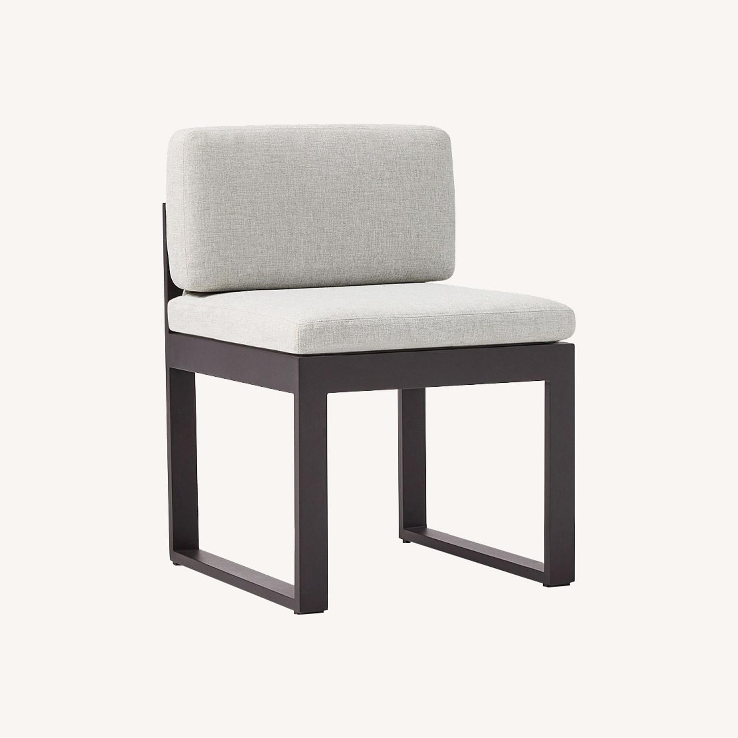 West Elm Telluride Aluminum Side Dining Chair - image-0