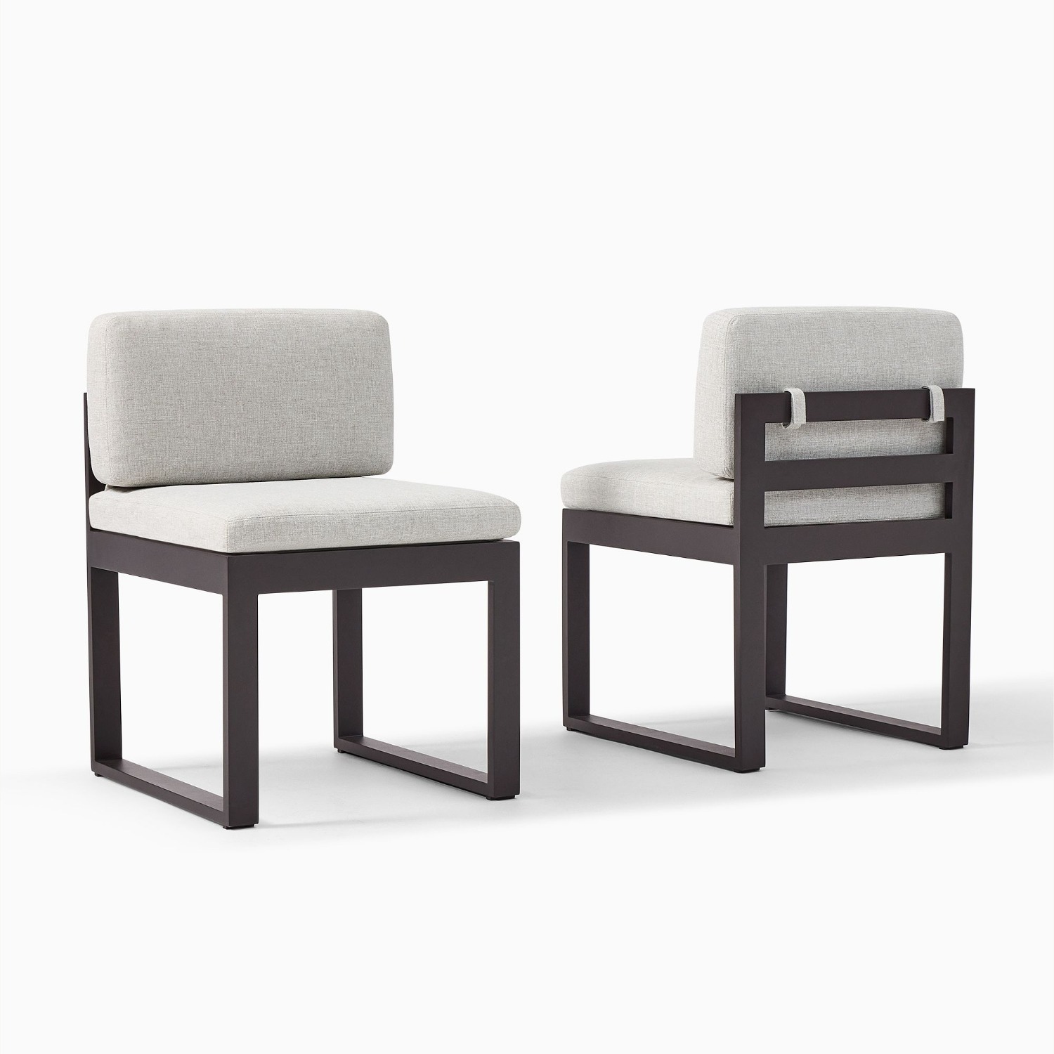 West Elm Telluride Aluminum Side Dining Chair - image-6