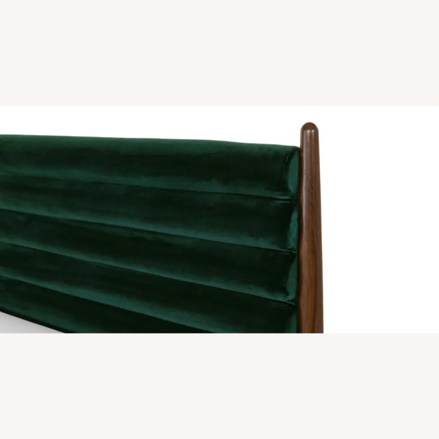 Article Lenia Plush Green King Bed - image-5