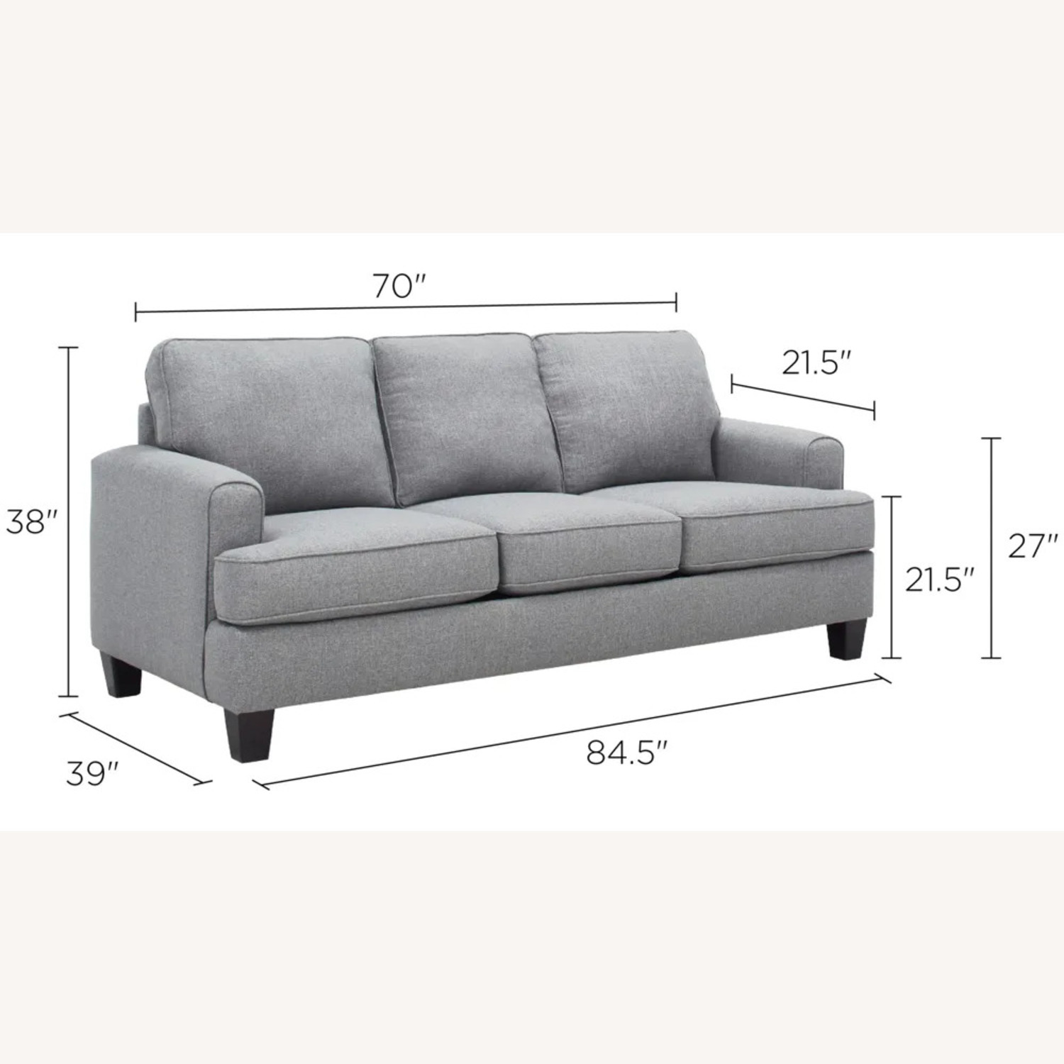 Raymour & Flanigan Alphie Sofa - image-1