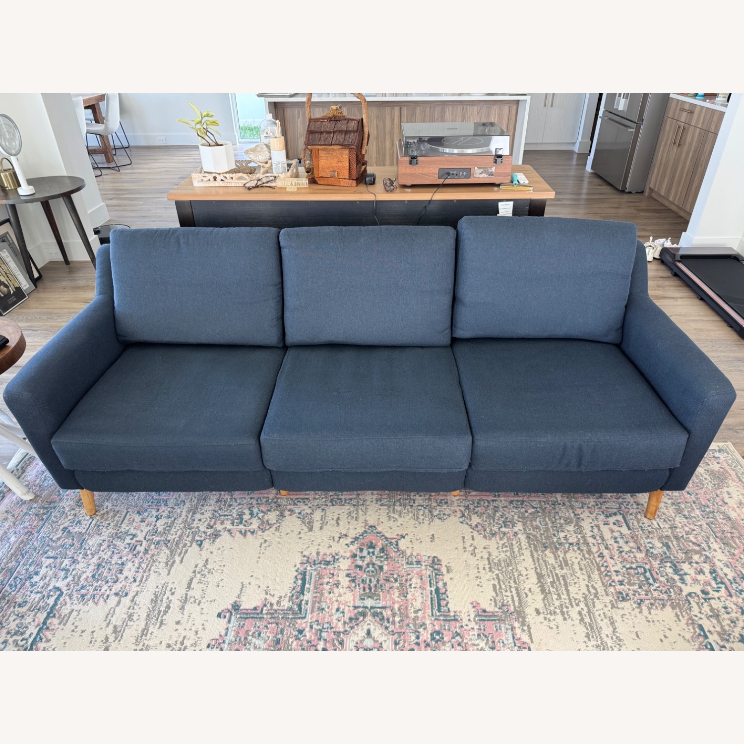 Burrow Nomad Navy Sofa - image-1