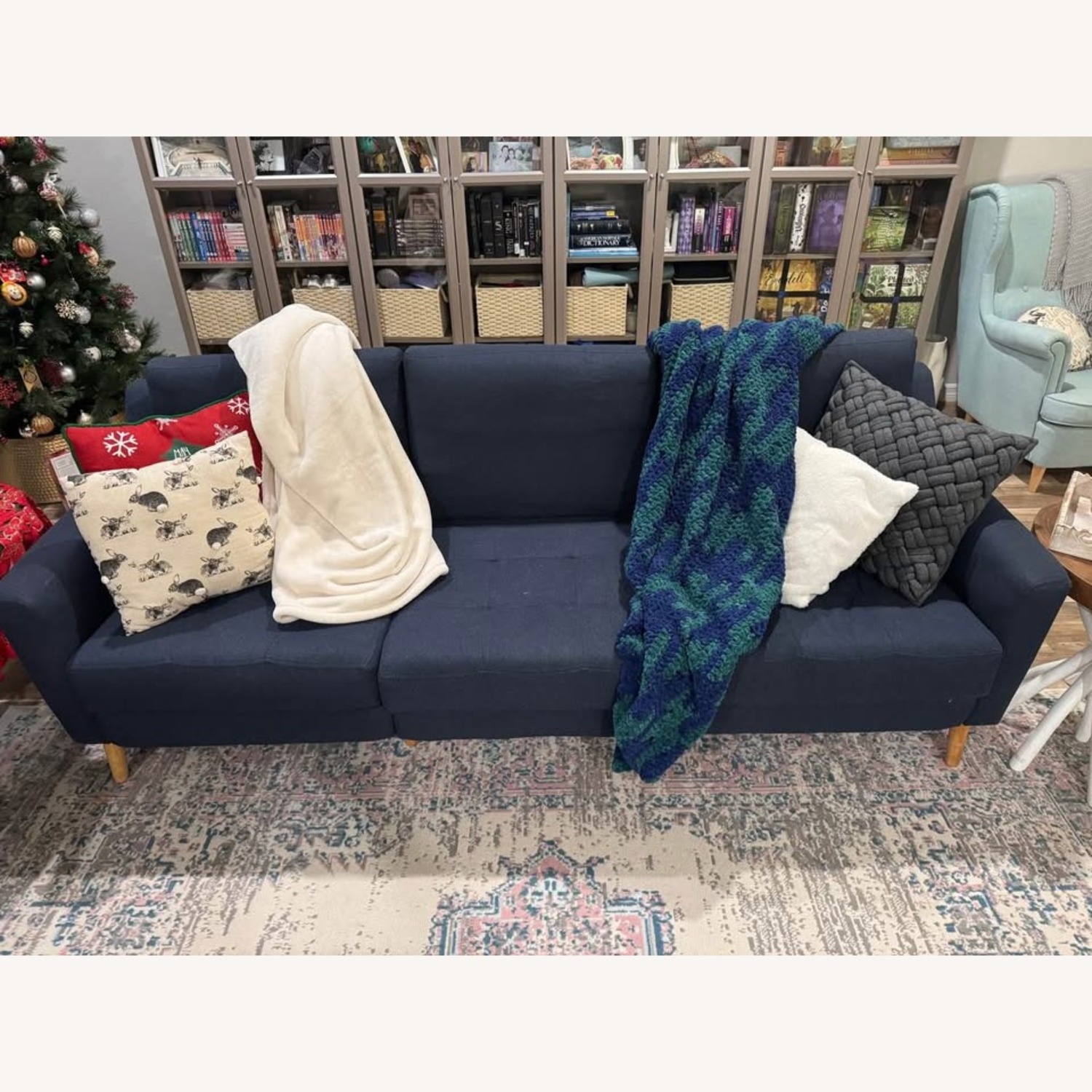 Burrow Nomad Navy Sofa - image-5