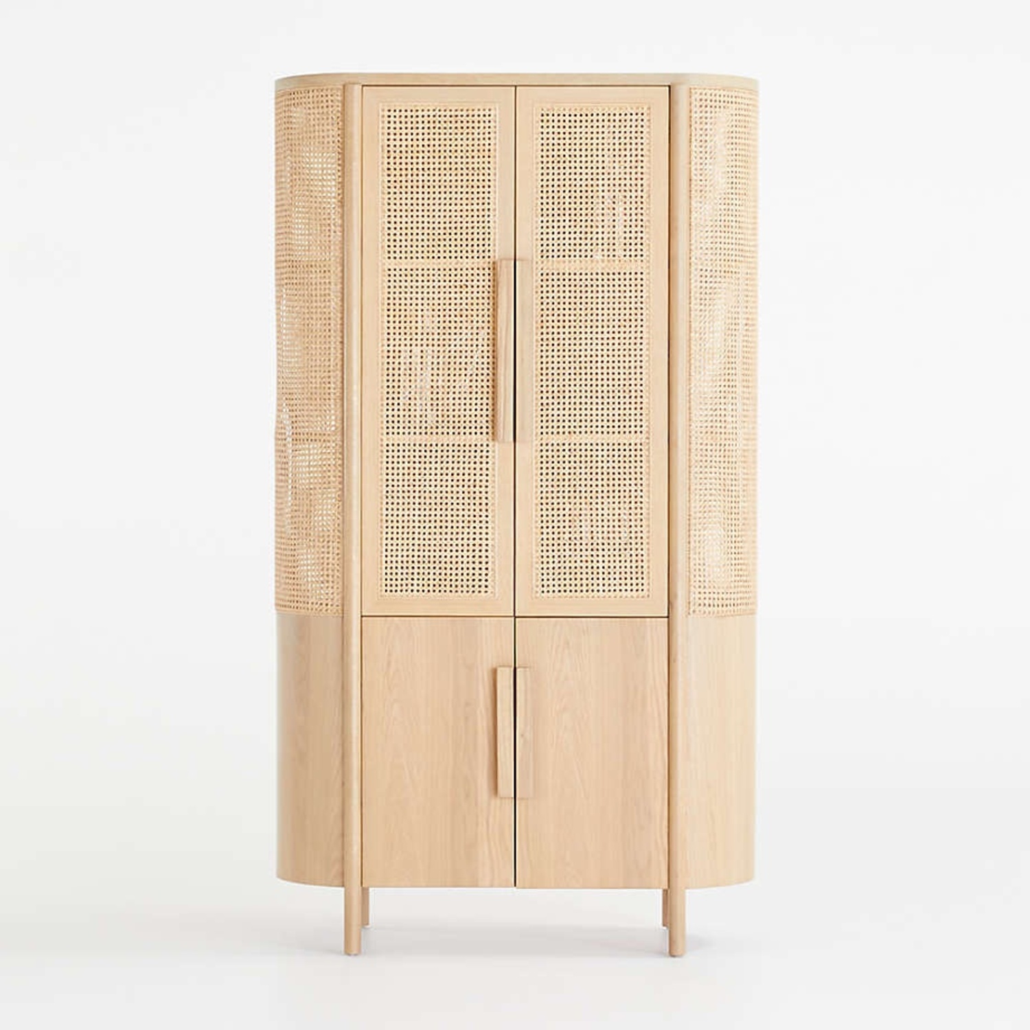 Crate & Barrel Fields Natural Storage Cabinet - image-8