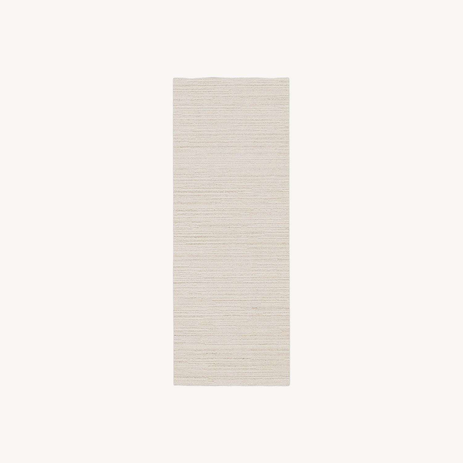 West Elm Lumini Performance Wool Rug 2.5X7 - image-0