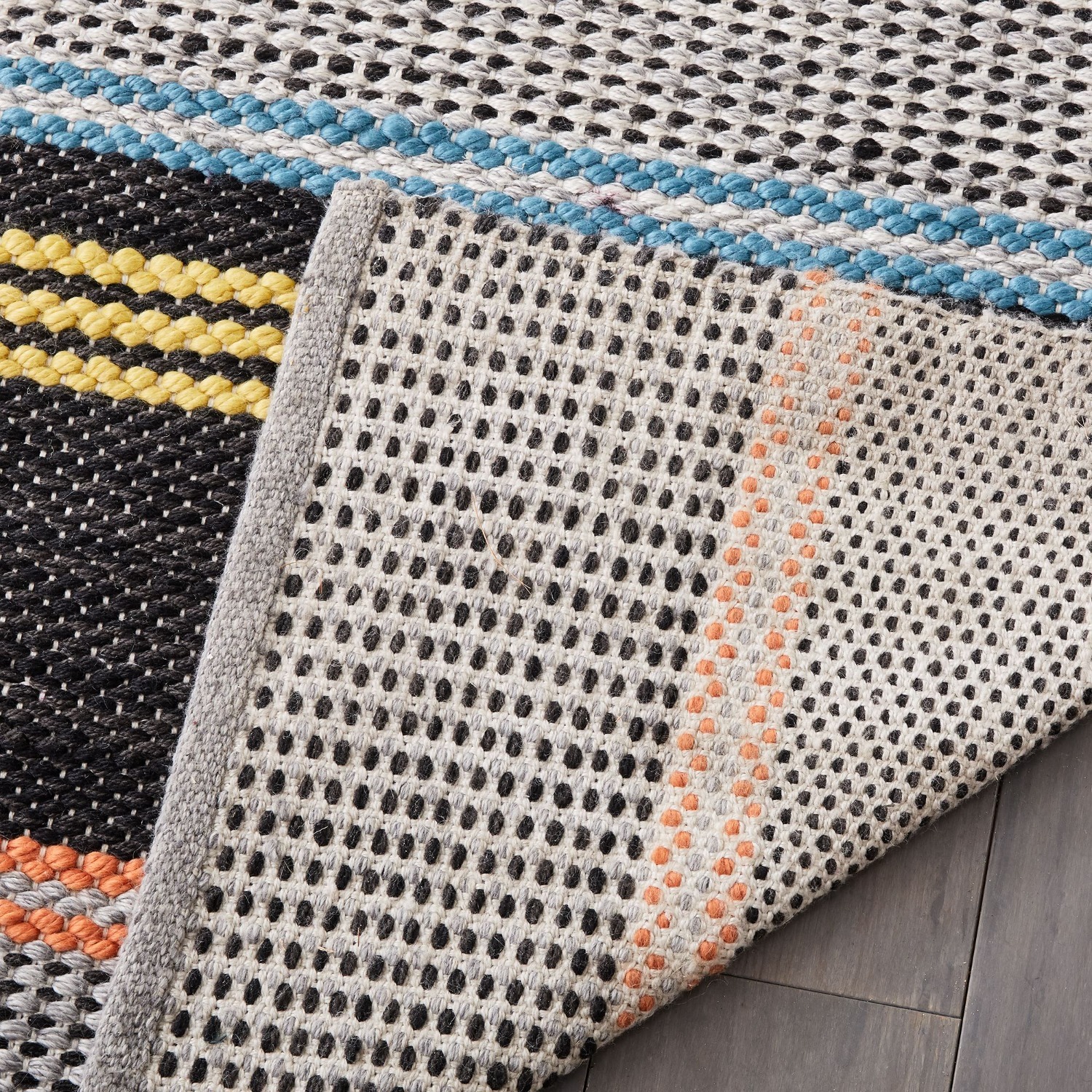 West Elm Ombre Pop Outdoor Performance Rug 5X8 - image-2