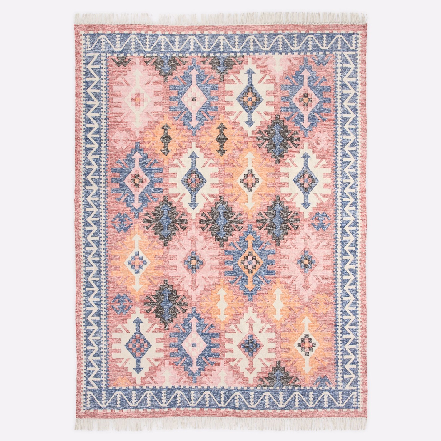 West Elm Framed Arrows Outdoor Performance Rug 5X8 - image-6