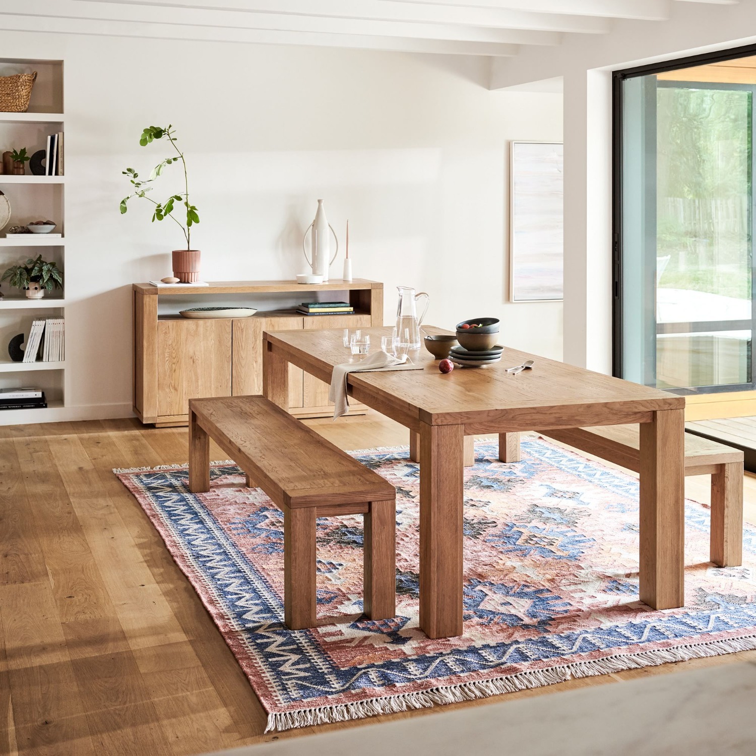 West Elm Framed Arrows Outdoor Performance Rug 5X8 - image-5