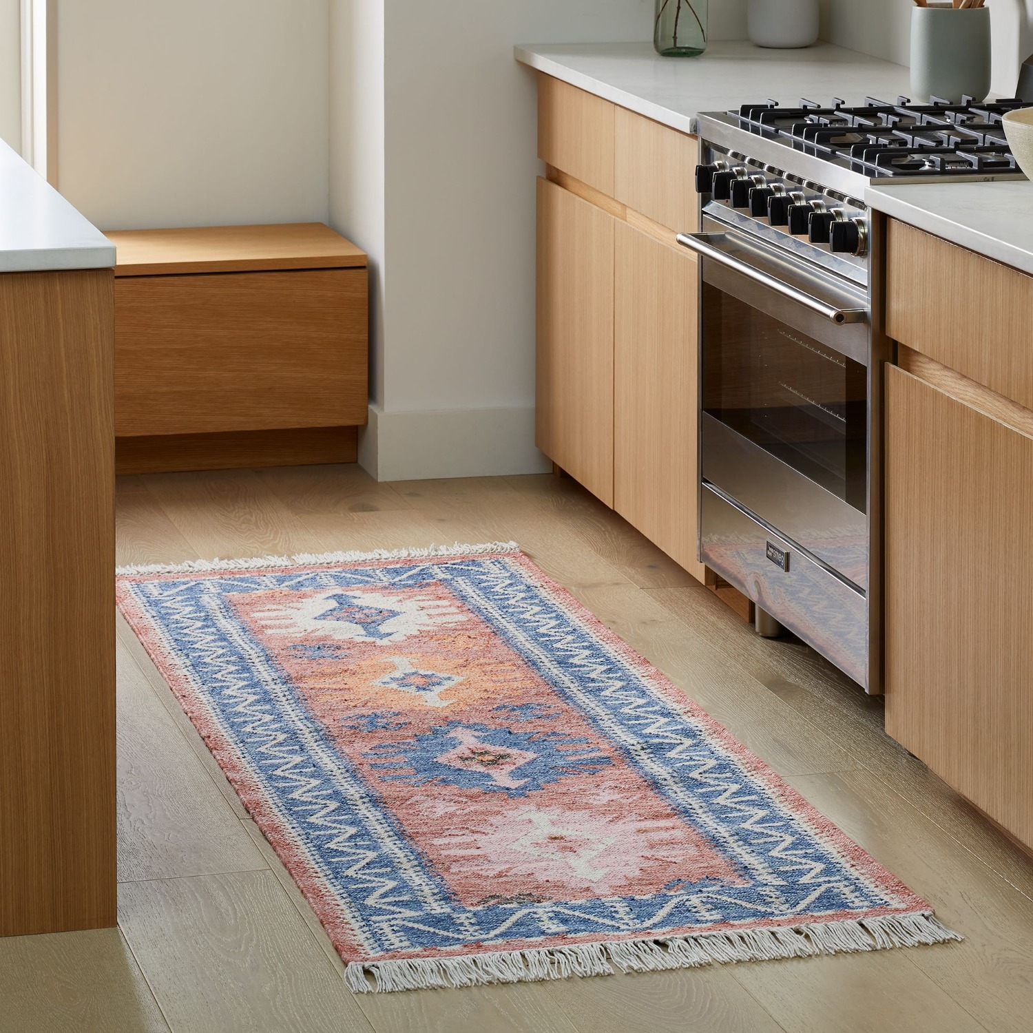 West Elm Framed Arrows Outdoor Performance Rug 5X8 - image-4