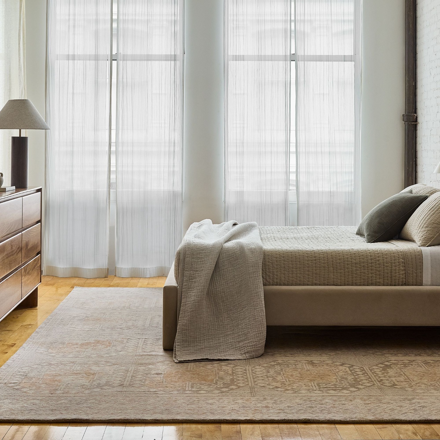 West Elm Mirta Wool Rug 5X8 - image-3